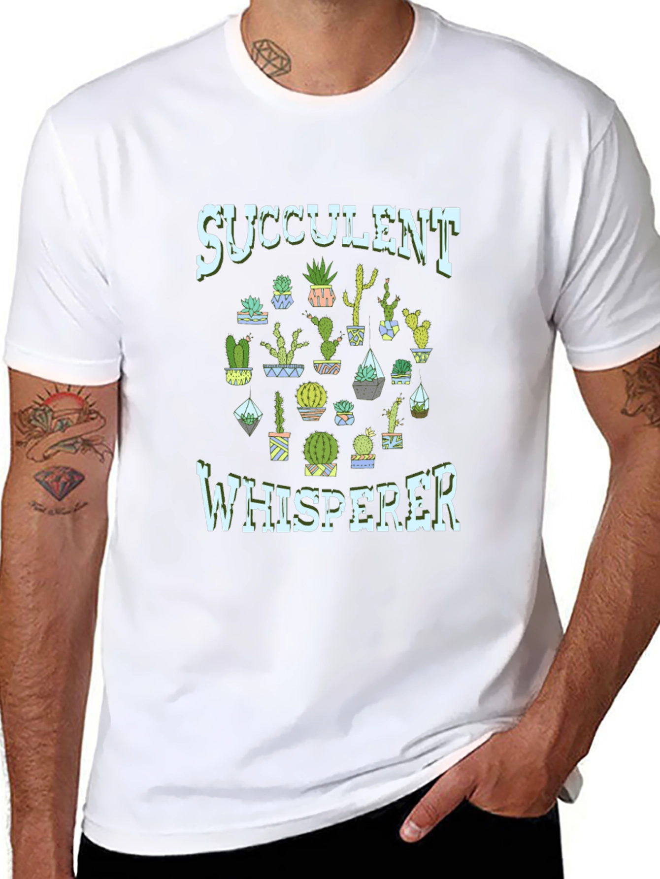 Succulent Whisperer Graphic Tee