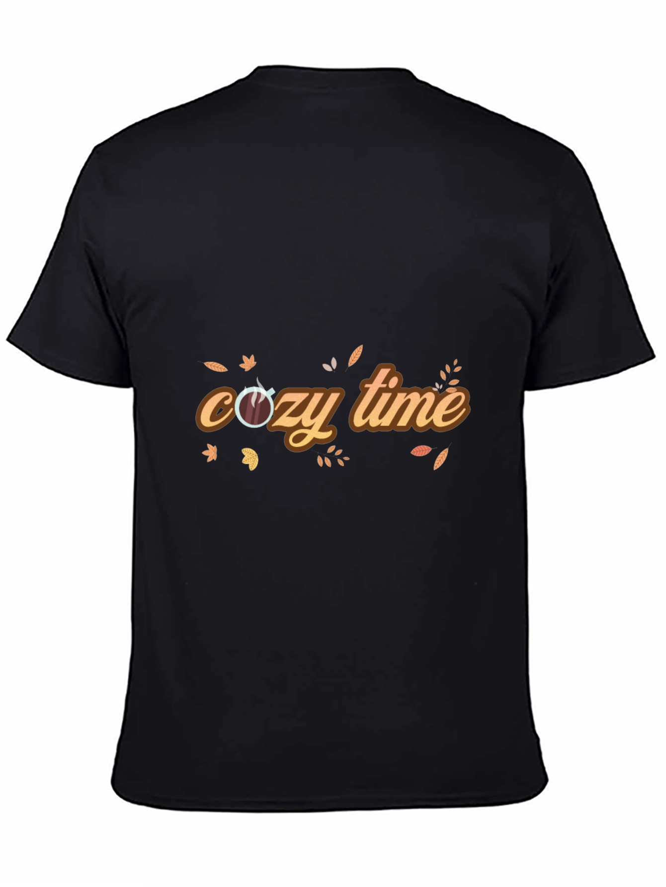 Cozy Time Graphic Tee - Autumn Vibes