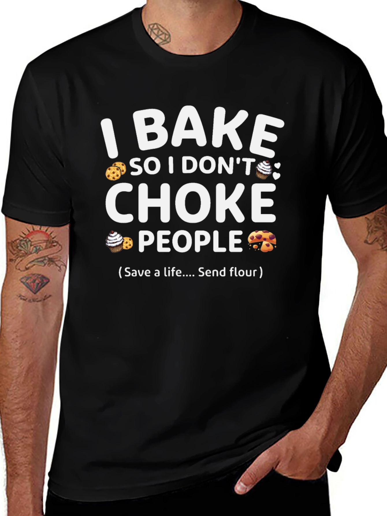 I Bake So I Dont Choke People T-Shirt