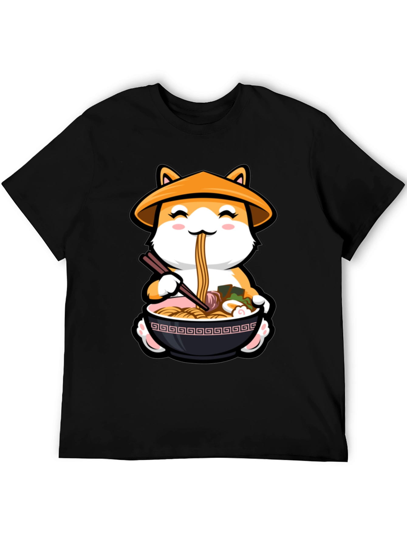 Shiba Inu Ramen T-Shirt - Cute Dog Noodle Tee