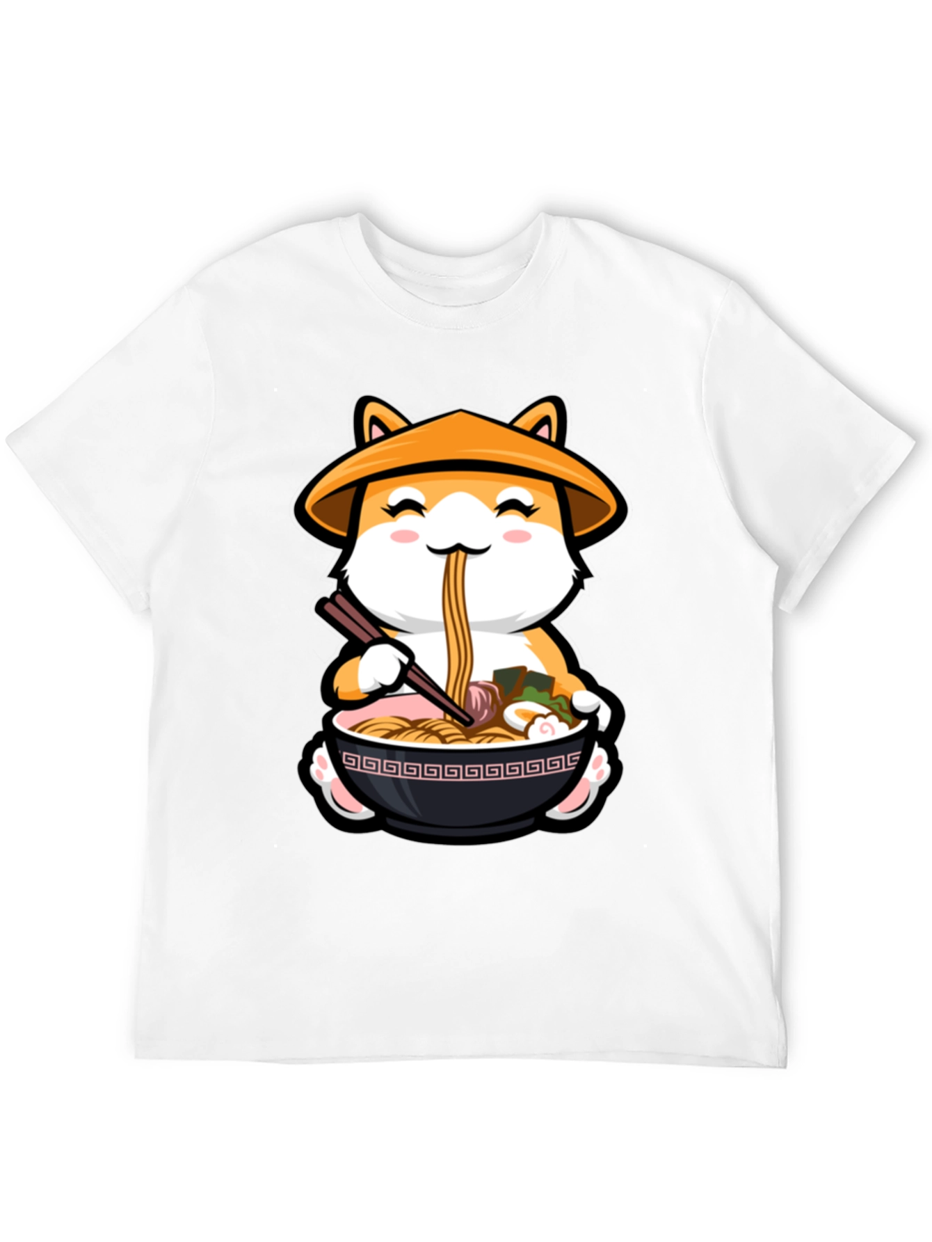 Shiba Inu Ramen T-Shirt - Cute Dog Noodle Tee