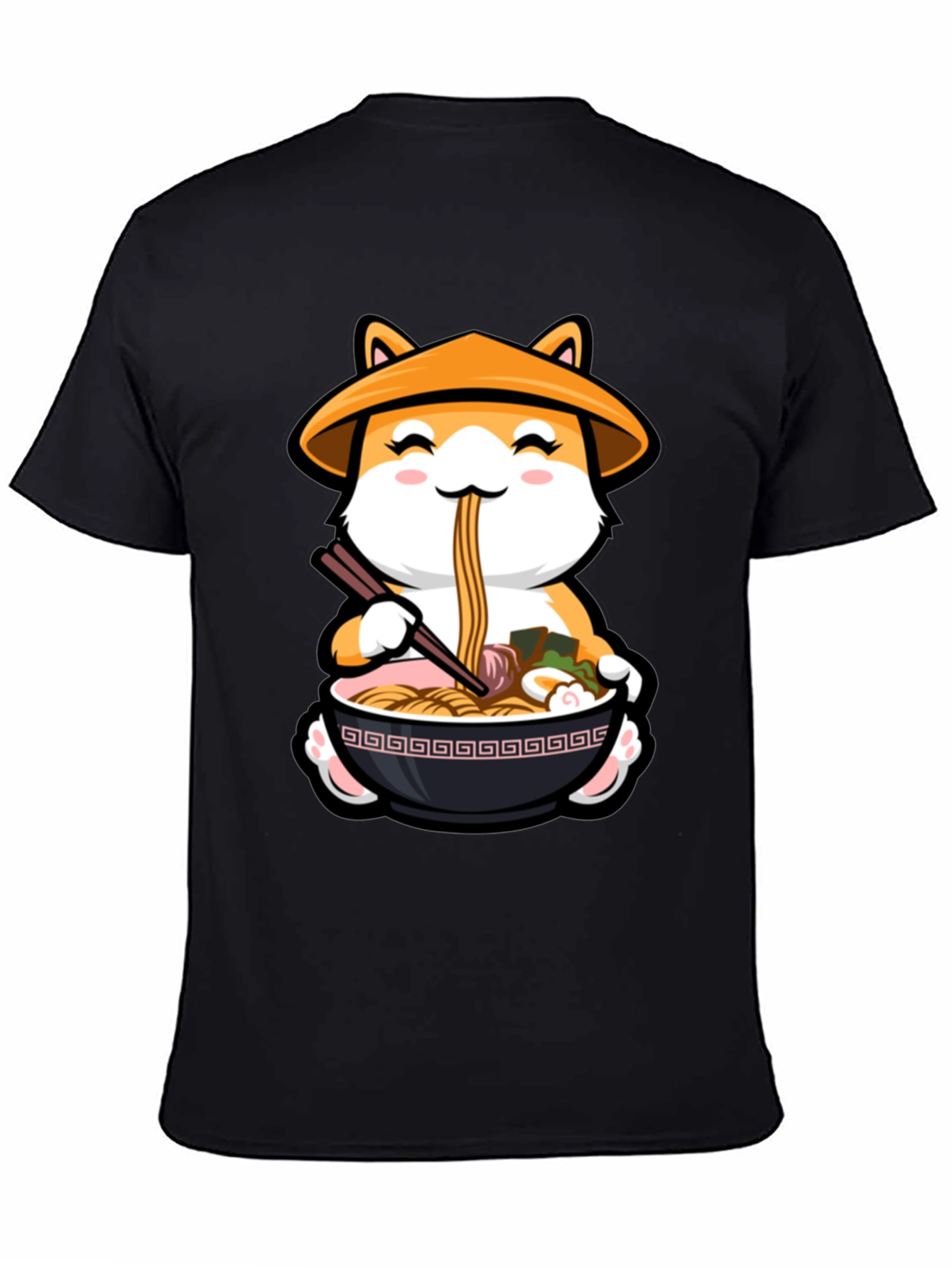 Shiba Inu Ramen T-Shirt - Cute Dog Noodle Tee