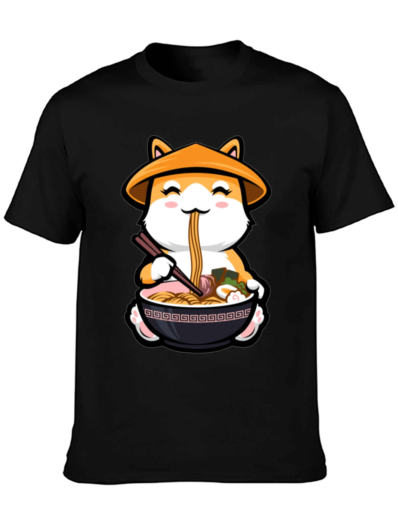 Shiba Inu Ramen T-Shirt - Cute Dog Noodle Tee