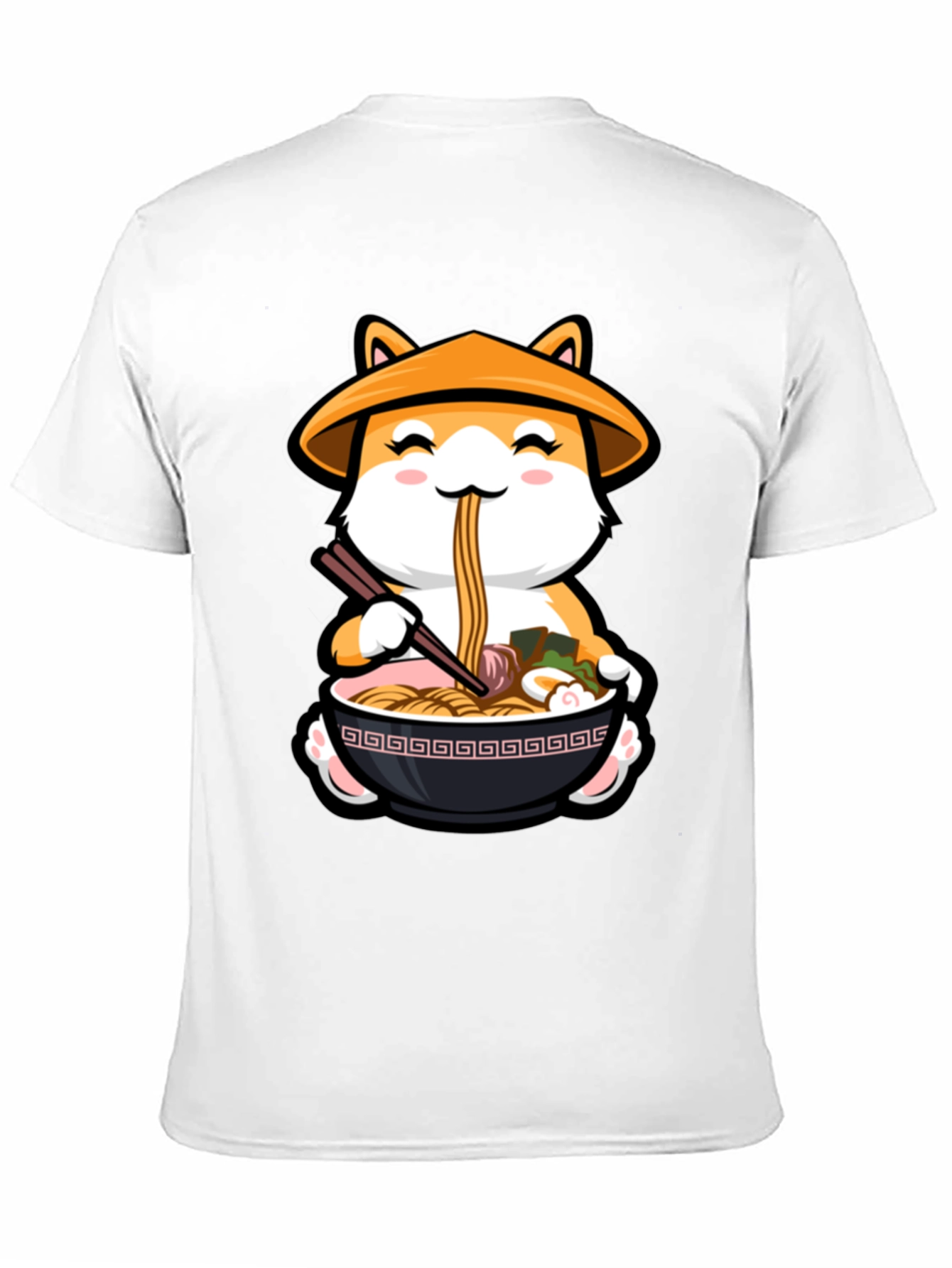 Shiba Inu Ramen T-Shirt - Cute Dog Noodle Tee