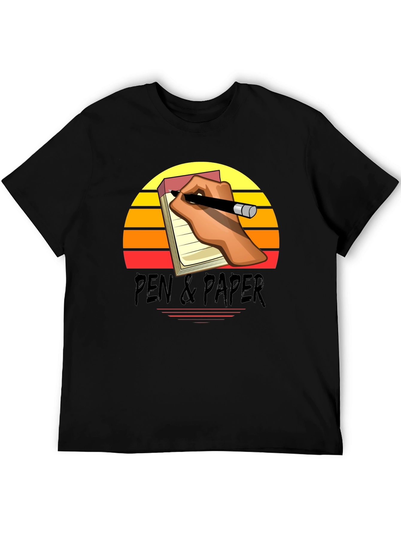 Pen & Paper Retro Graphic Tee