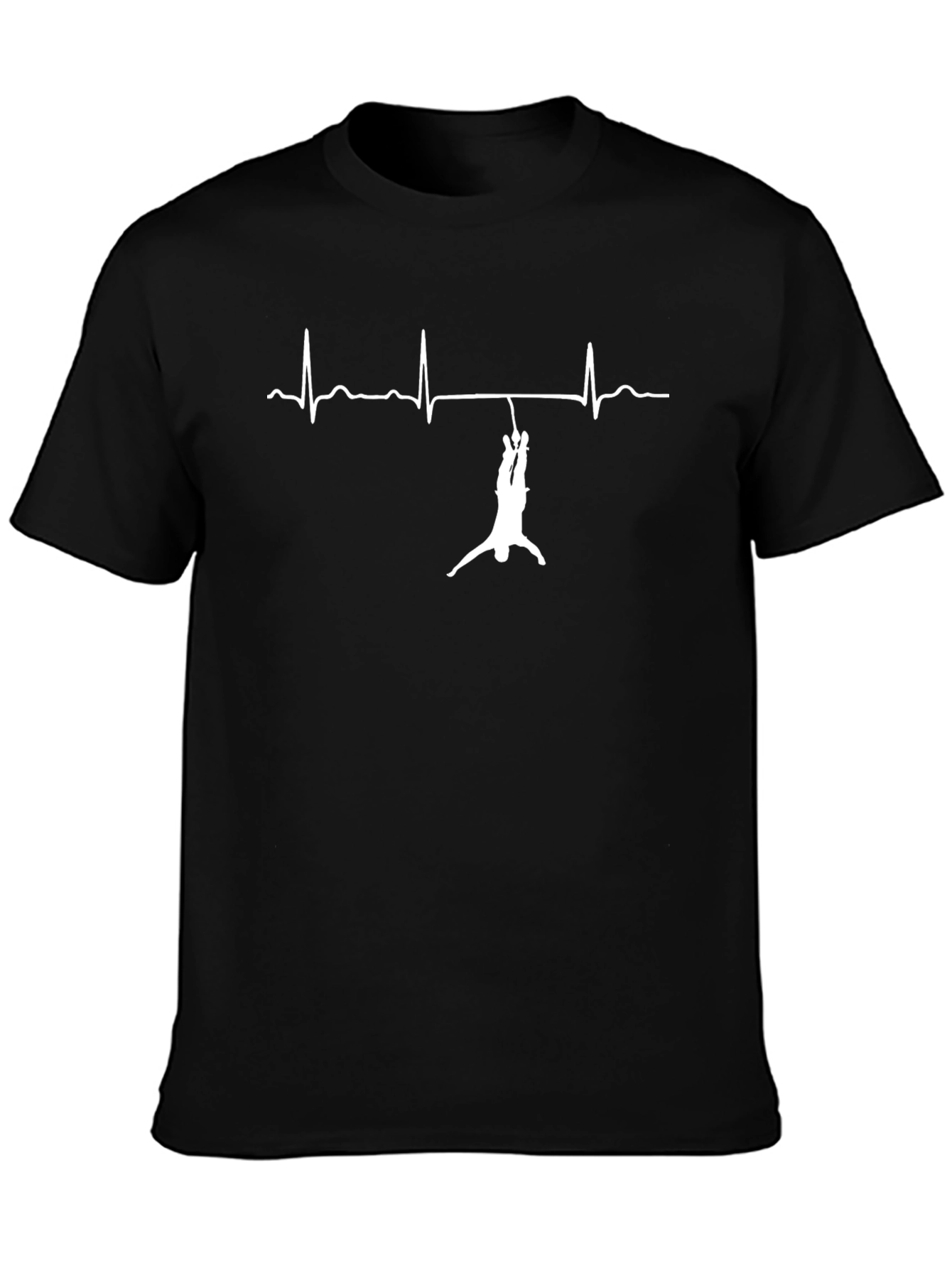 Bungee Jumper Heartbeat Graphic Tee