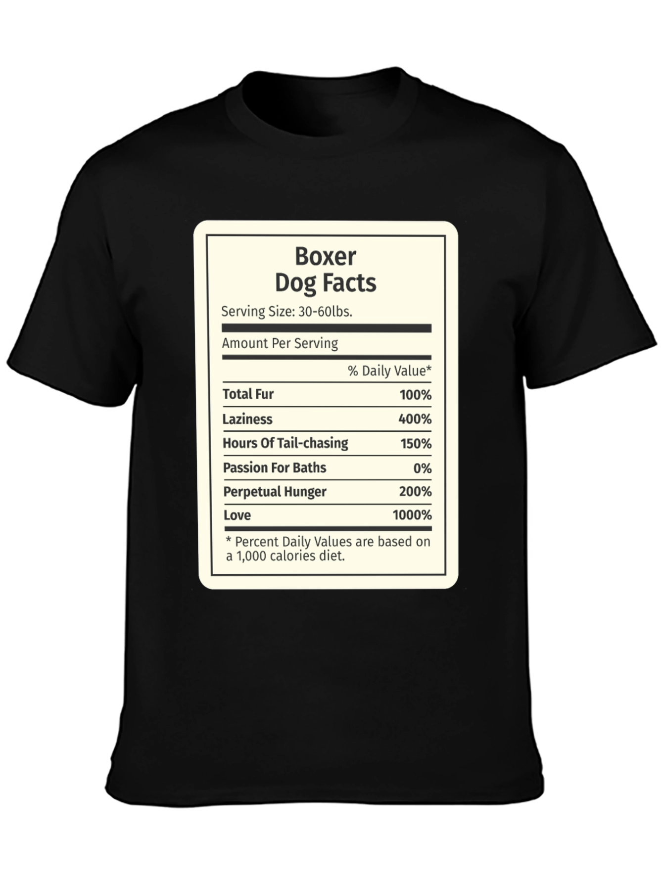 Boxer Dog Facts T-Shirt