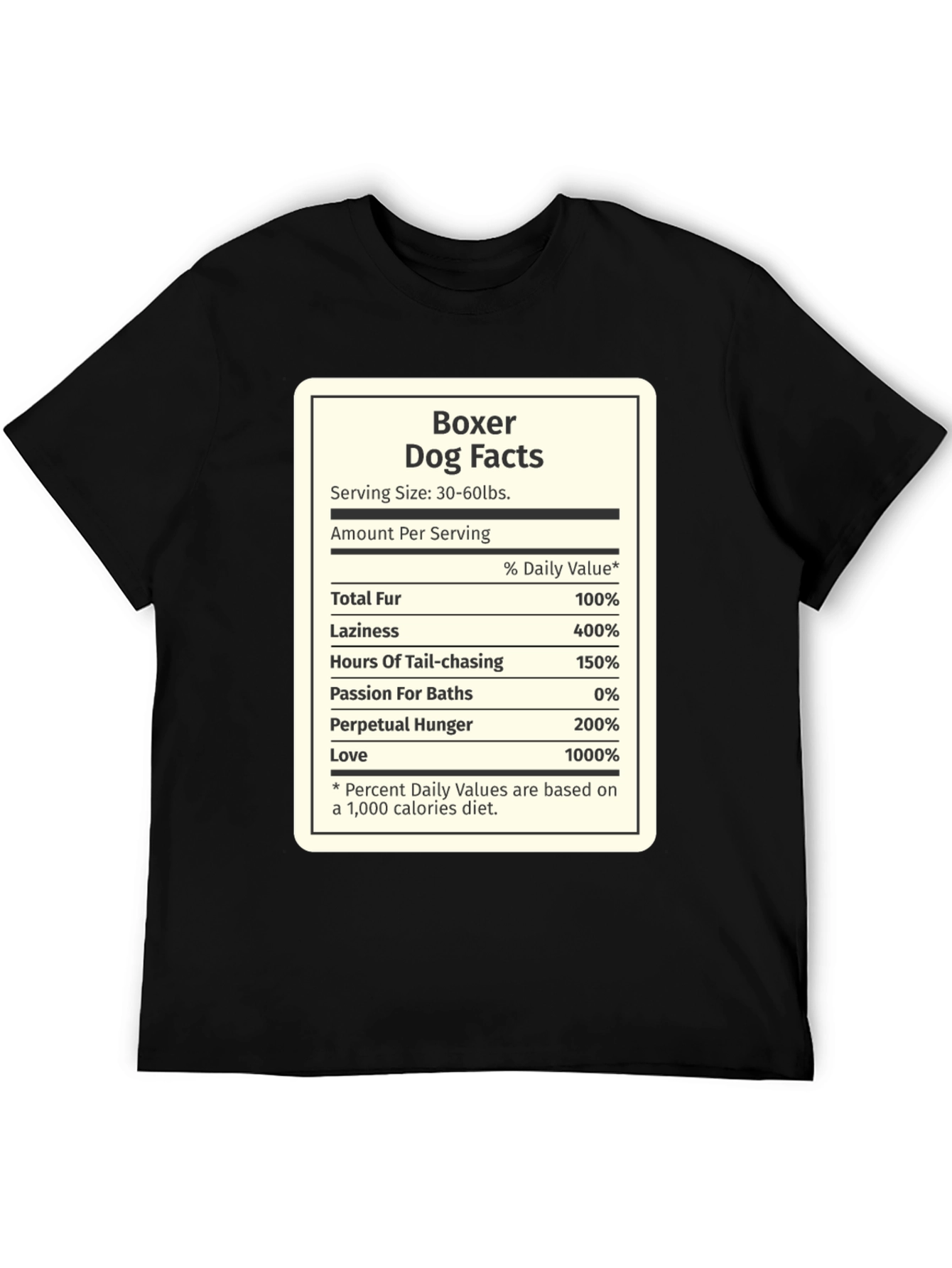 Boxer Dog Facts T-Shirt
