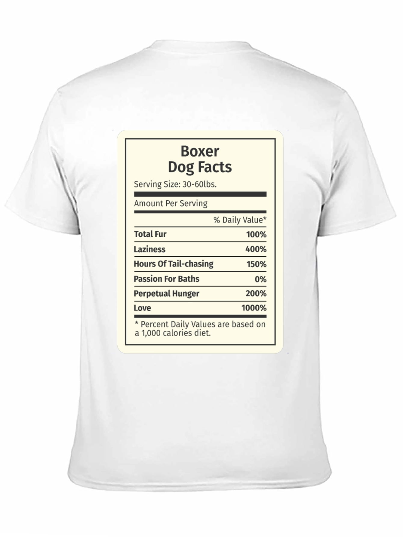 Boxer Dog Facts T-Shirt