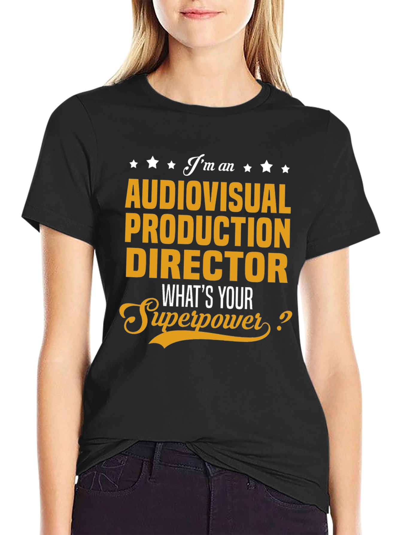 Audiovisual Production Director Superpower T-Shirt