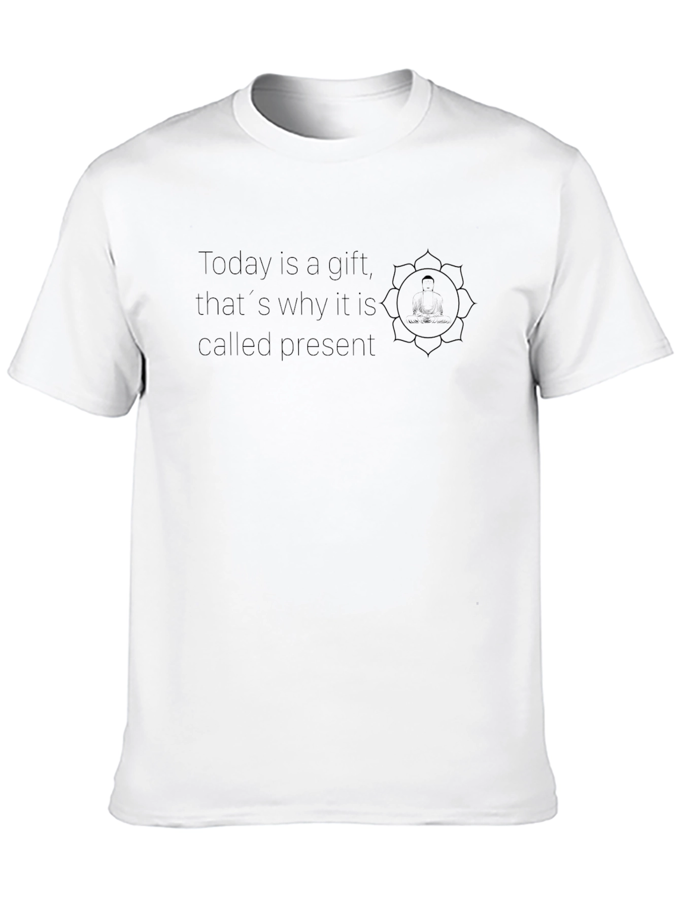 Inspirational Gift T-Shirt - Live in the Present