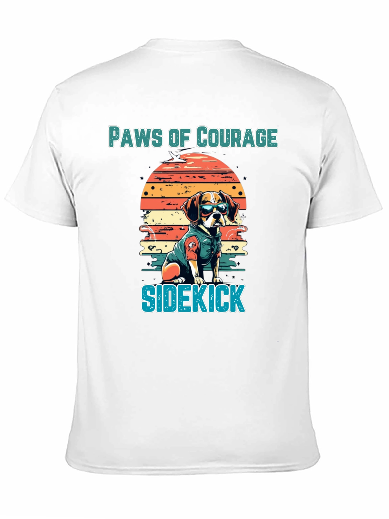 Paws of Courage Sidekick Dog T-Shirt