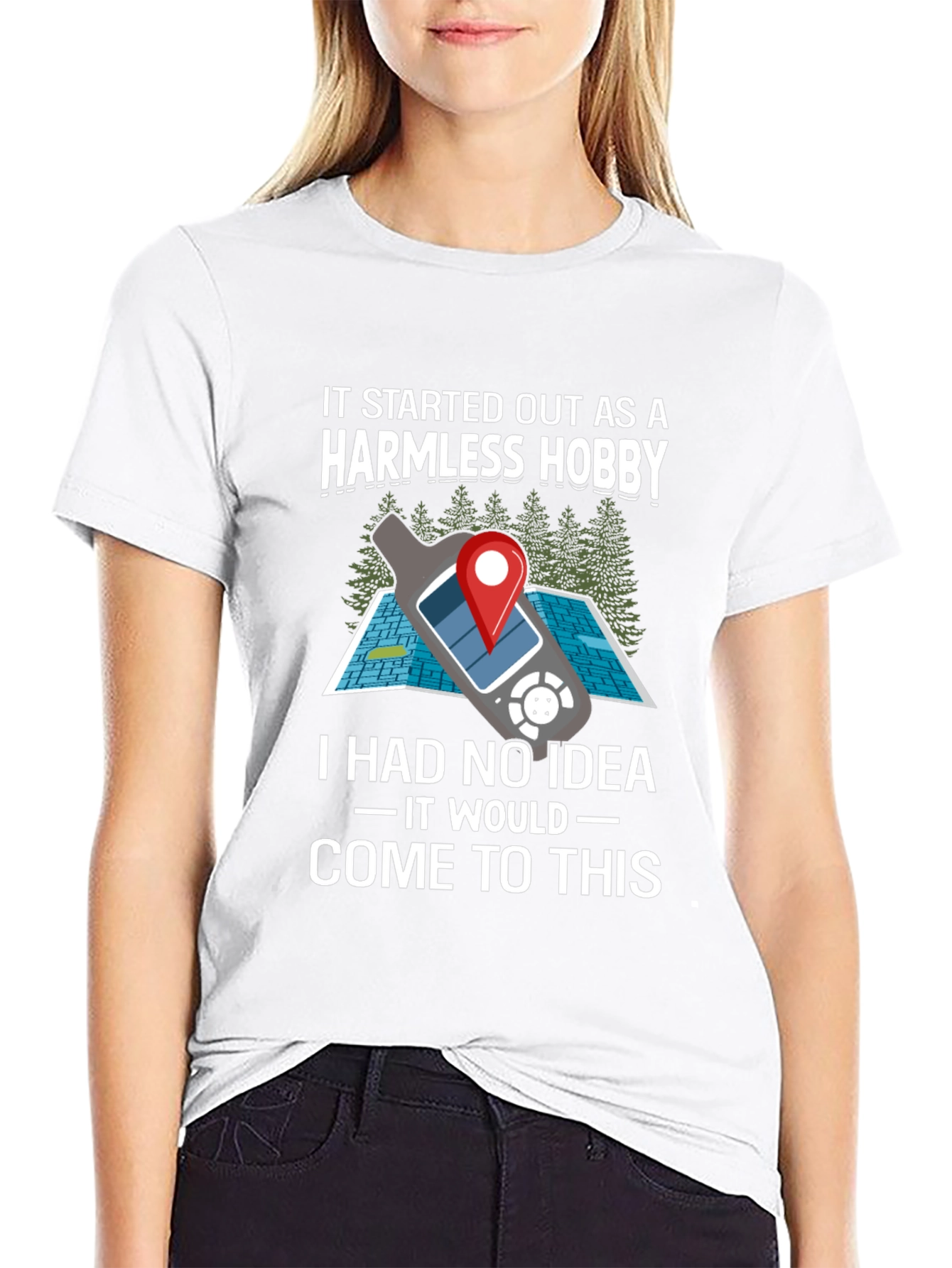 Harmless Hobby Geocaching T-Shirt