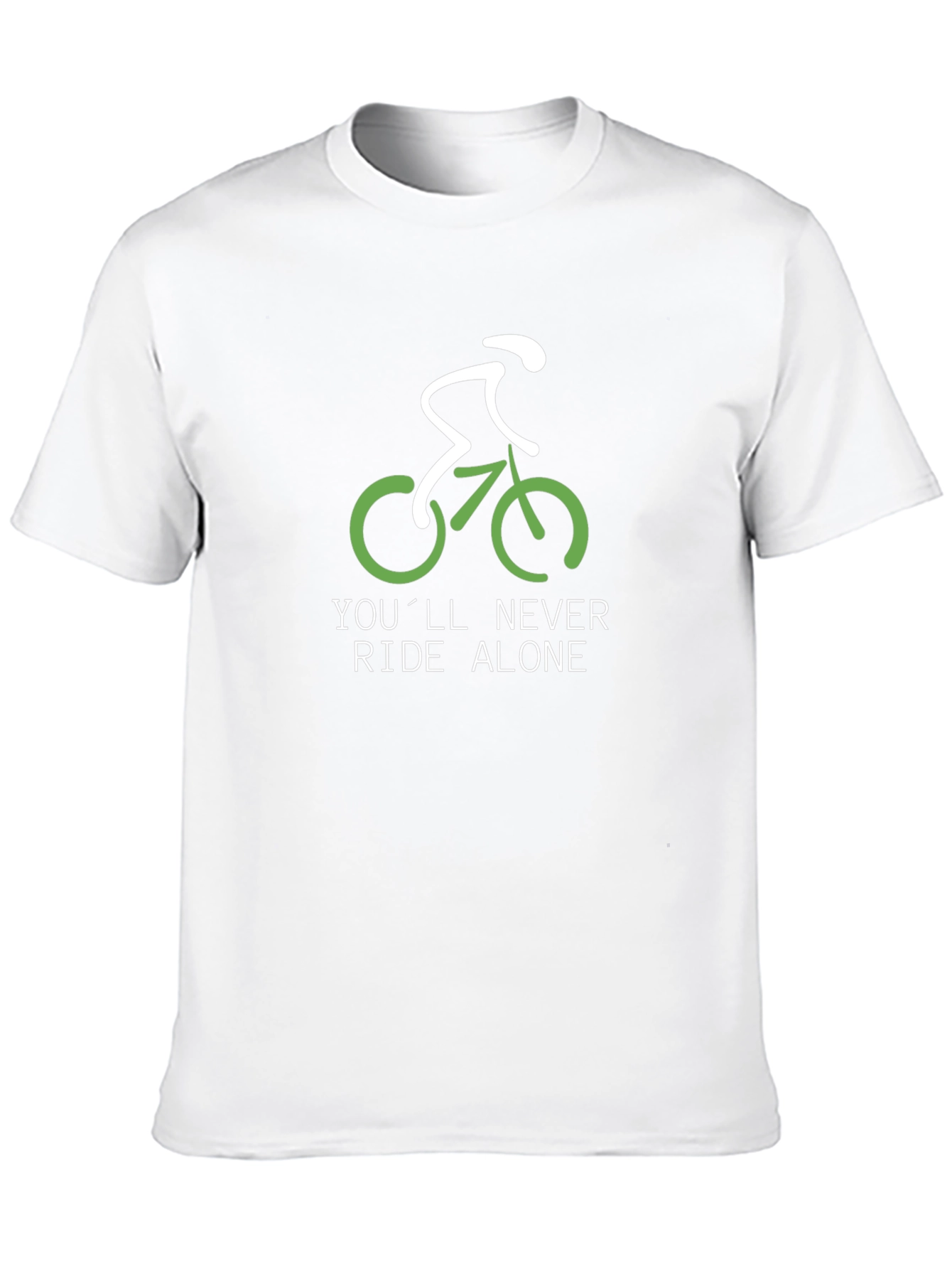 Never Ride Alone Biker T-Shirt