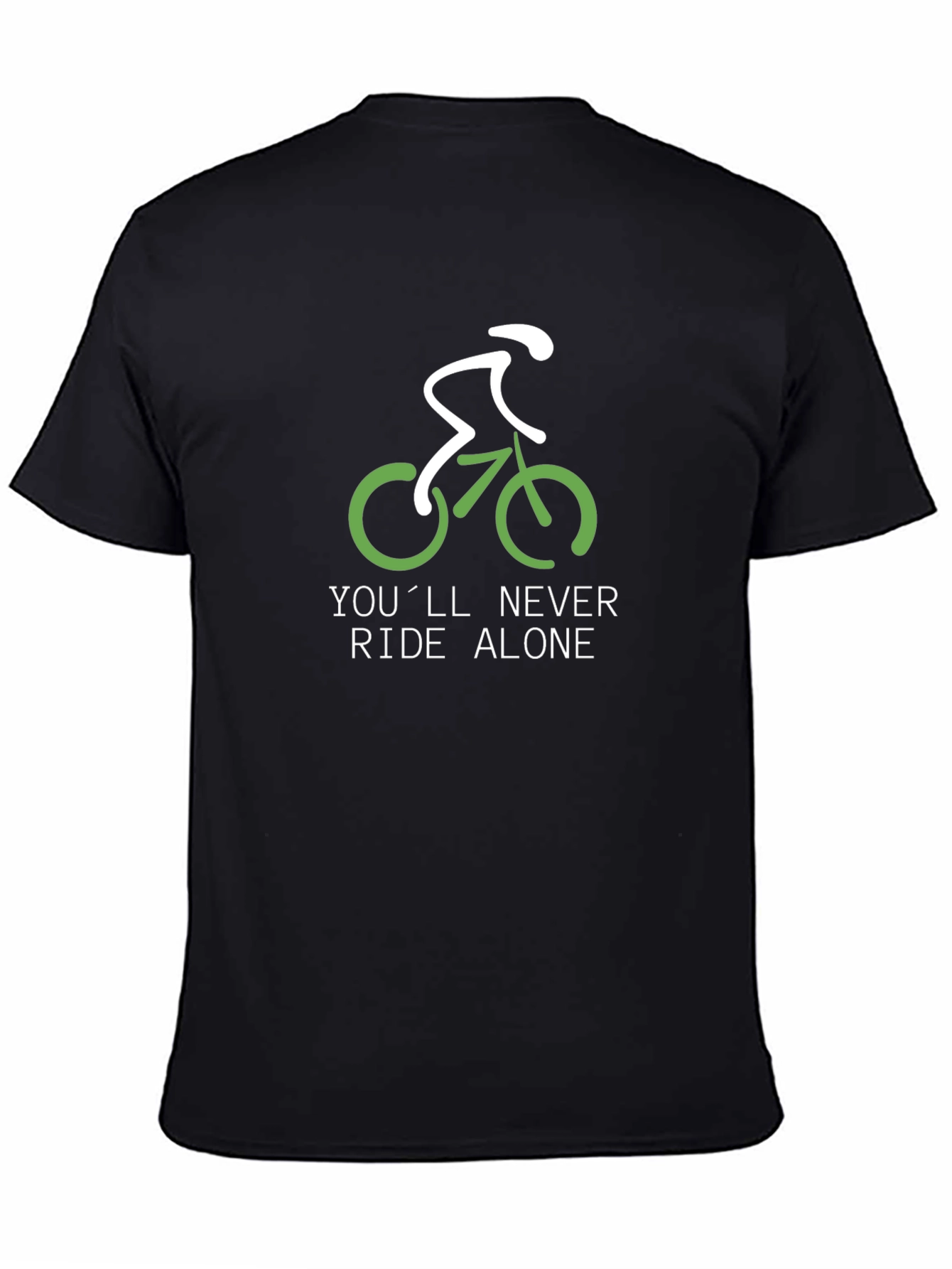 Never Ride Alone Biker T-Shirt