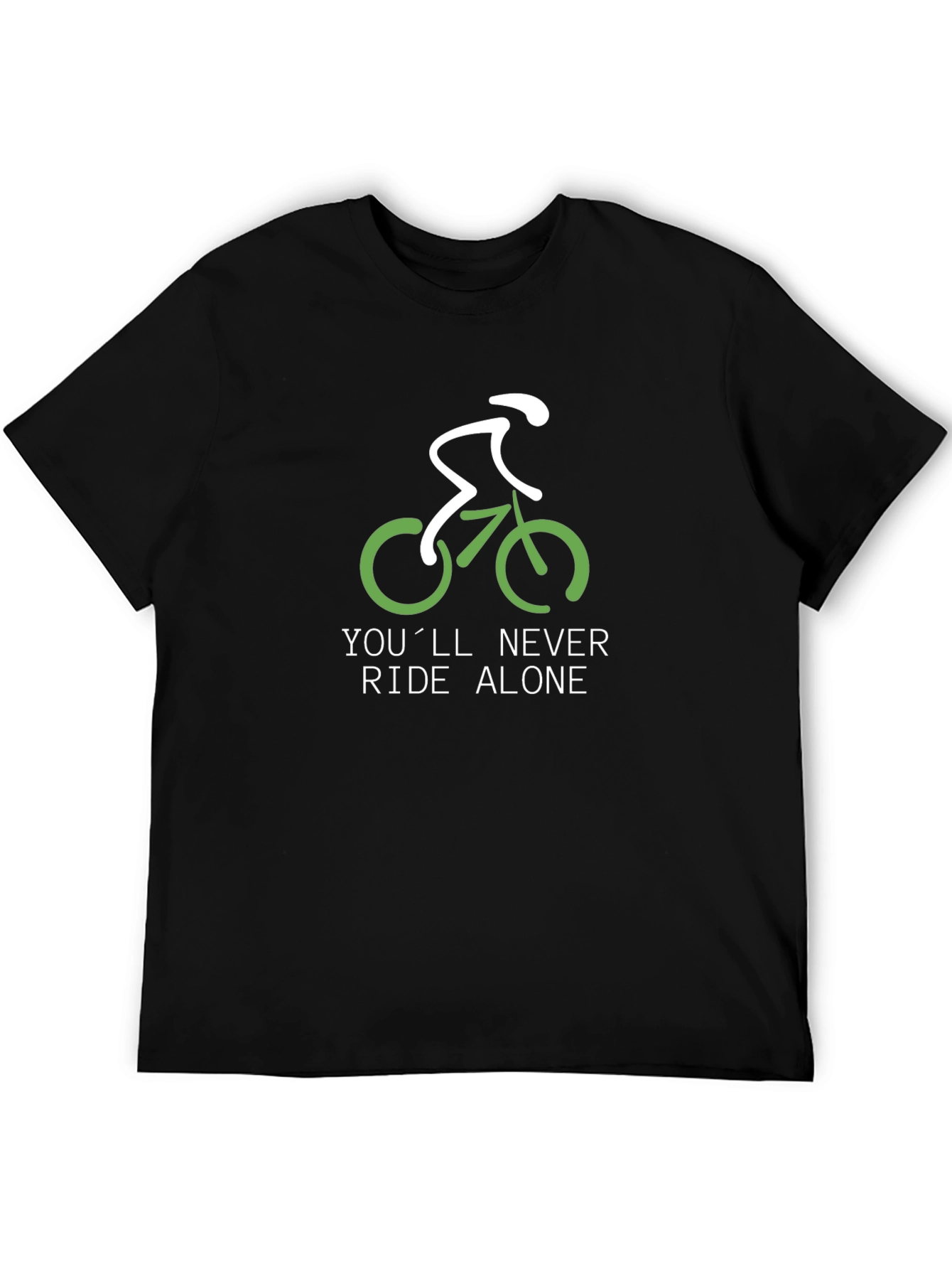 Never Ride Alone Biker T-Shirt