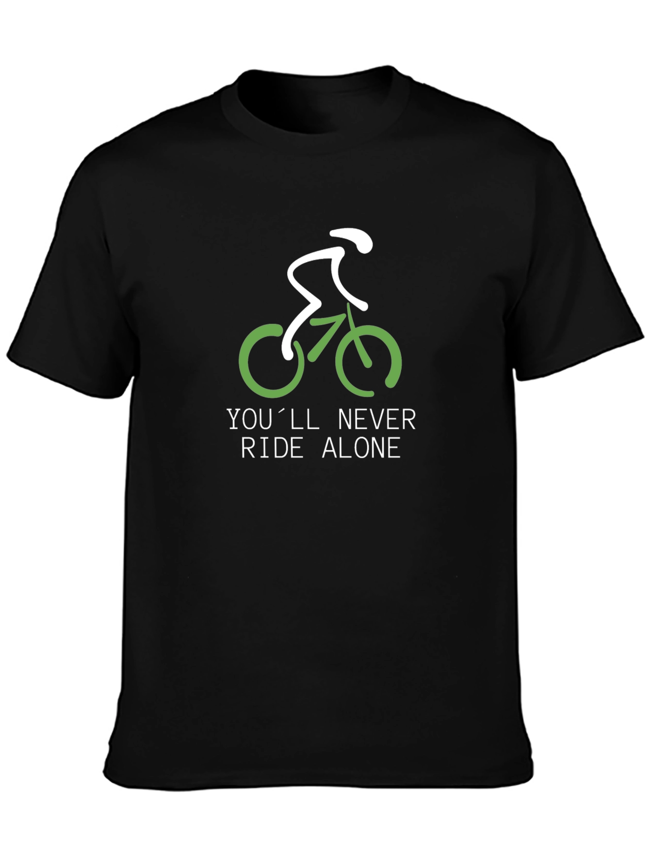 Never Ride Alone Biker T-Shirt