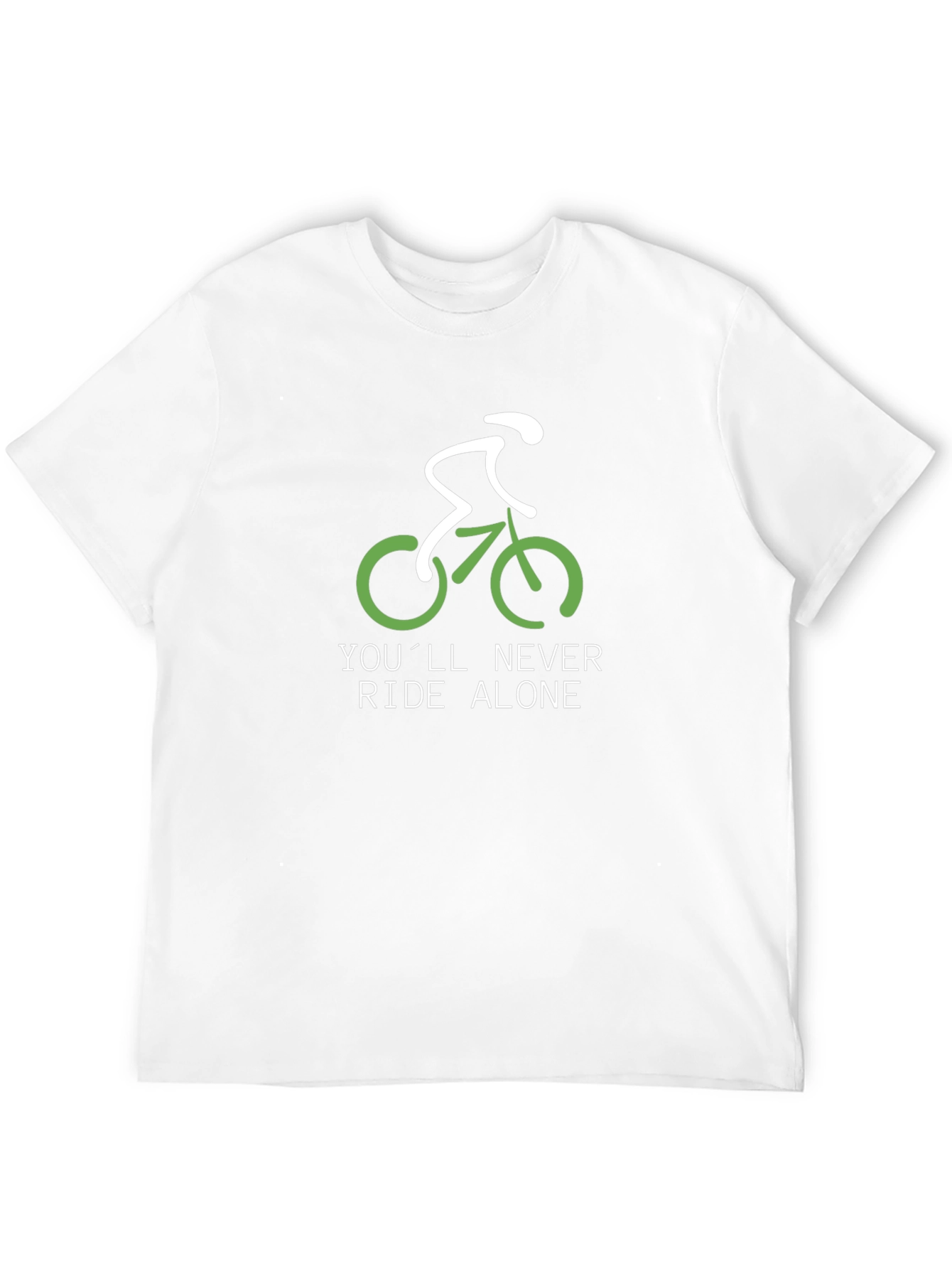 Never Ride Alone Biker T-Shirt