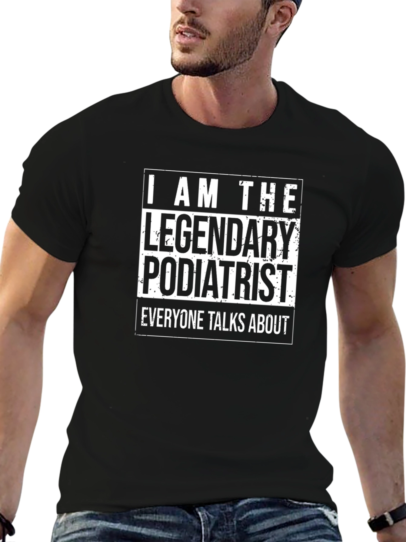 Legendary Podiatrist Black T-Shirt