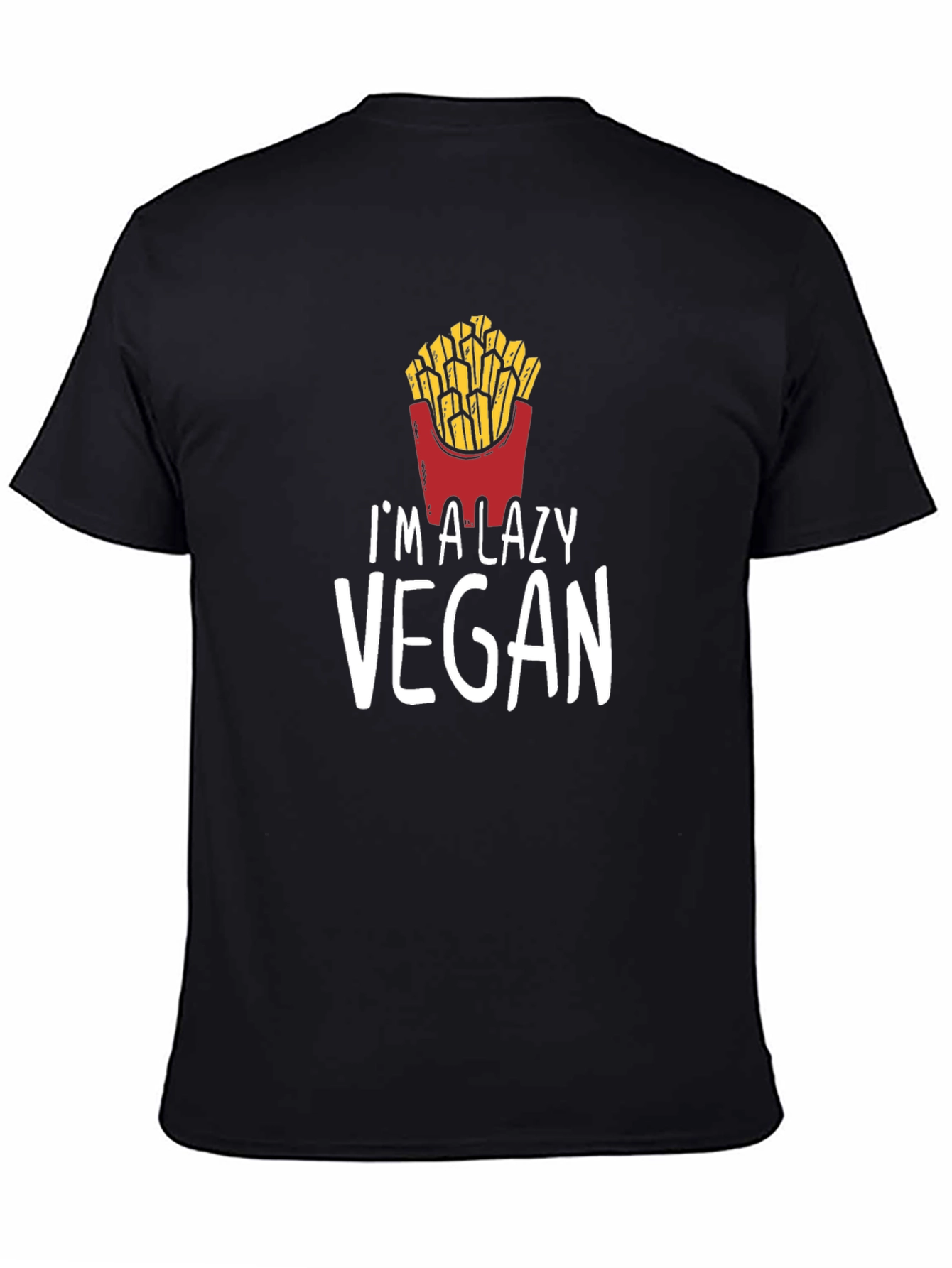 Im a Lazy Vegan T-Shirt - Funny Vegan Gift
