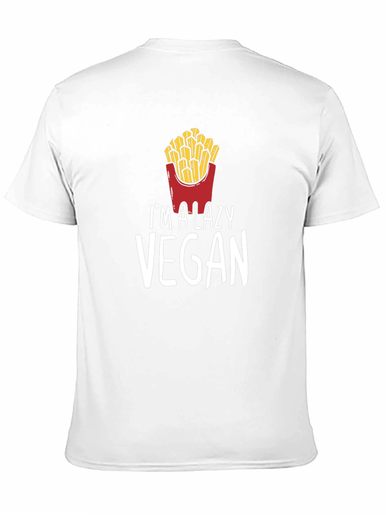 Im a Lazy Vegan T-Shirt - Funny Vegan Gift