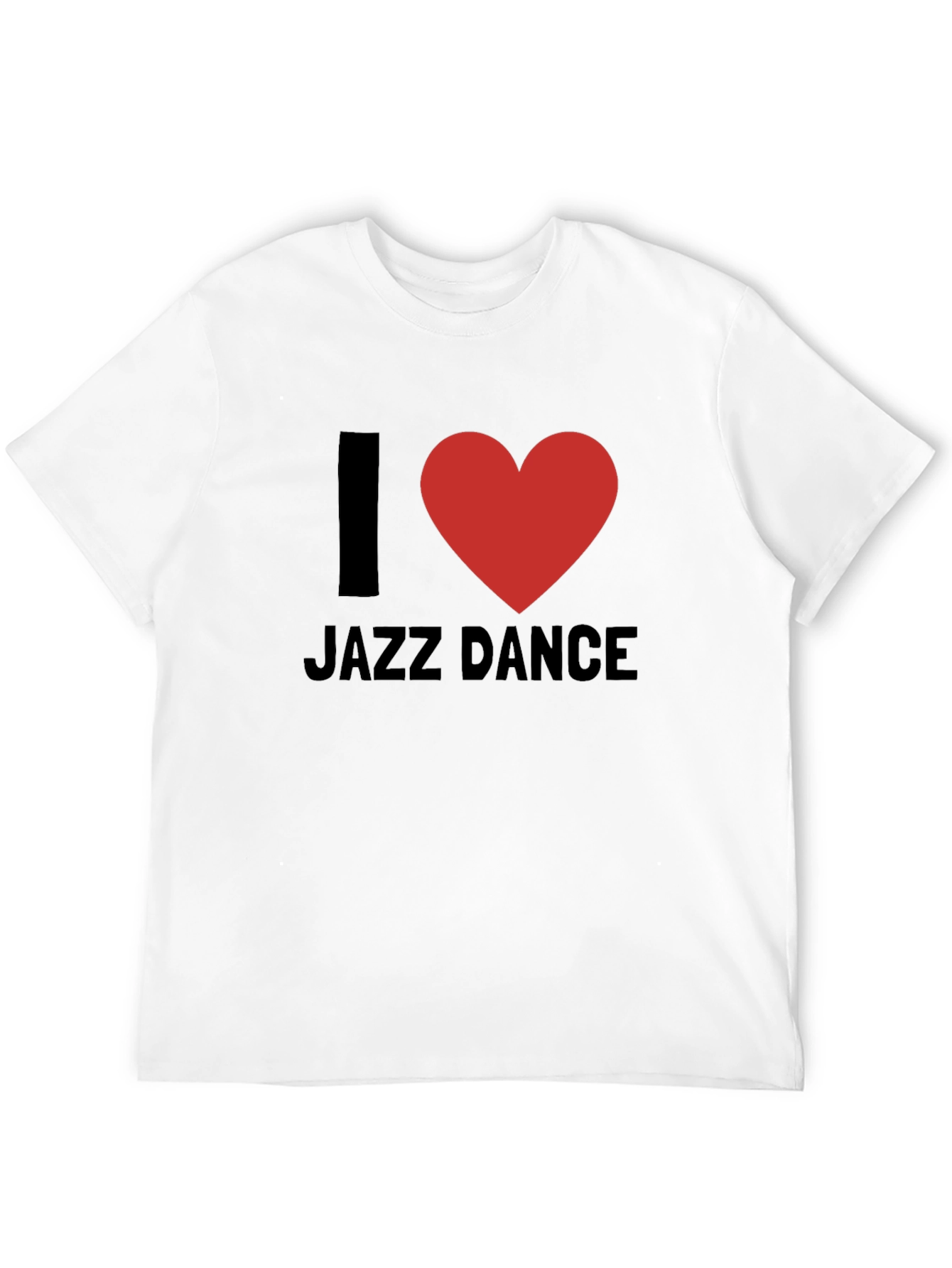 I Love Jazz Dance - Black T-Shirt