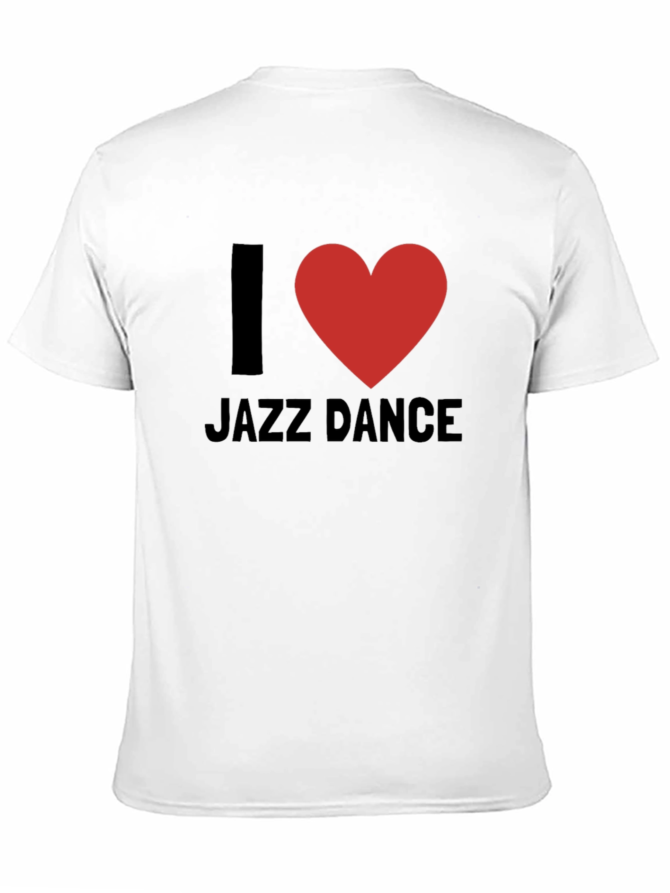 I Love Jazz Dance - Black T-Shirt