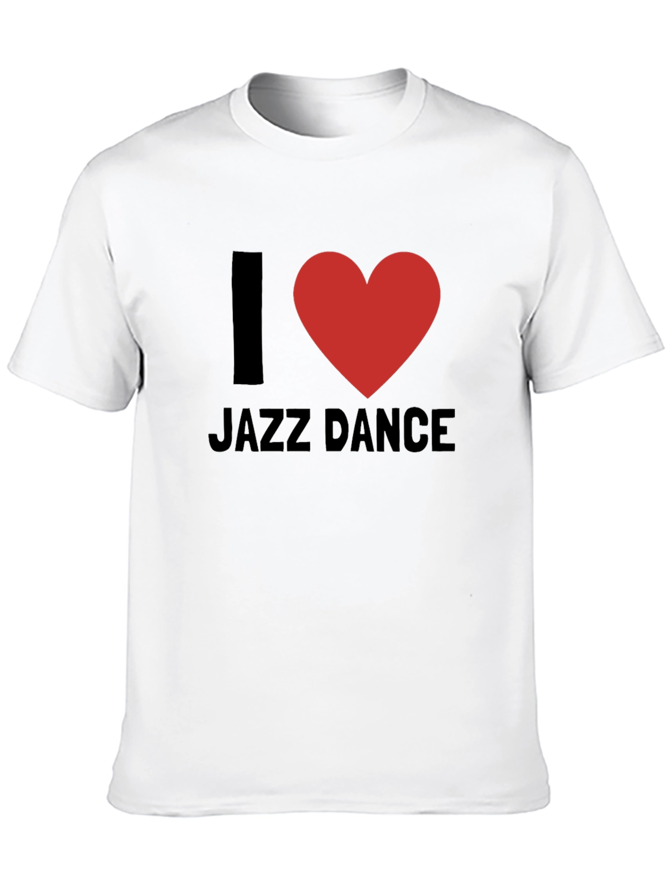 I Love Jazz Dance - Black T-Shirt