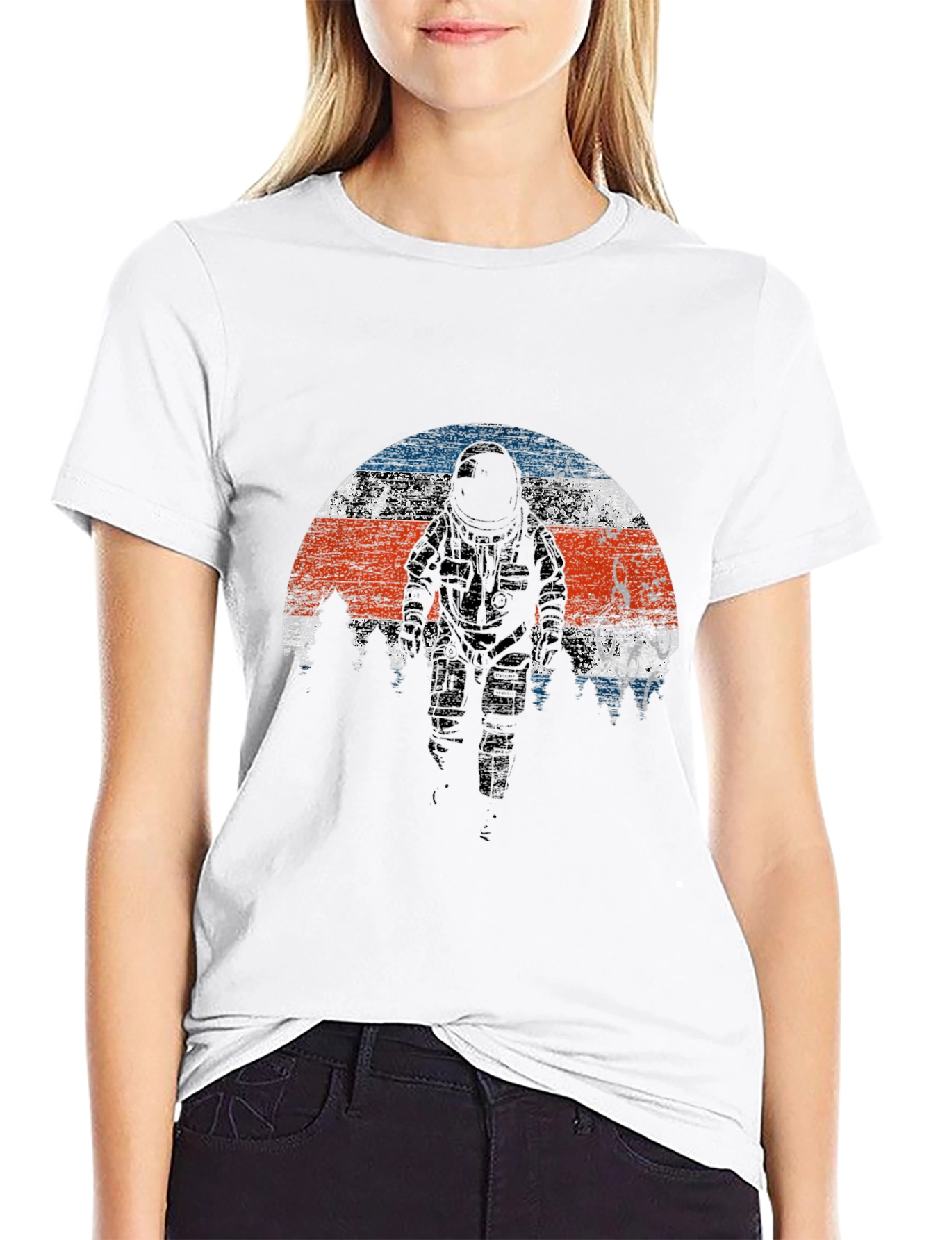 Astronaut T-Shirt - Retro Space Exploration Tee