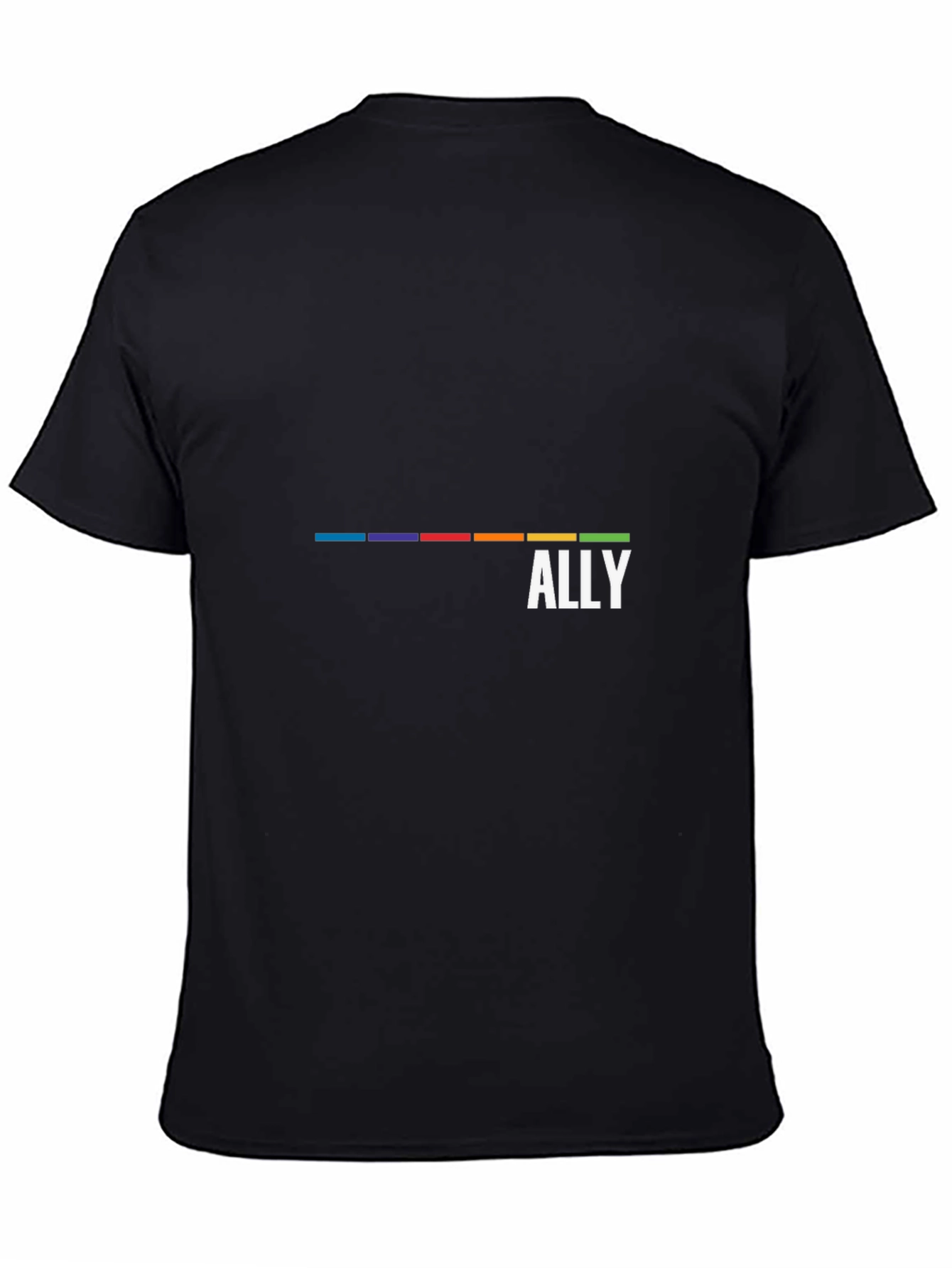 LGBTQ Ally Rainbow Pride T-Shirt