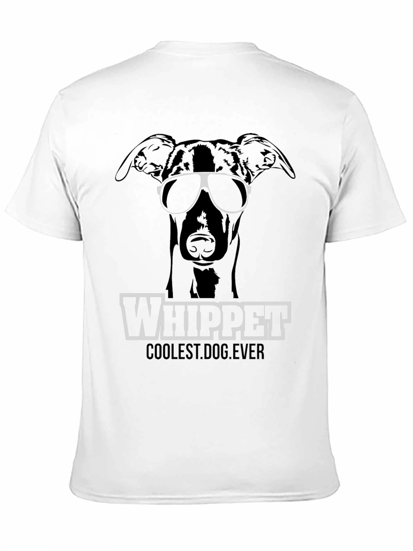 Cool Whippet Dog T-Shirt - Dog Lover Tee