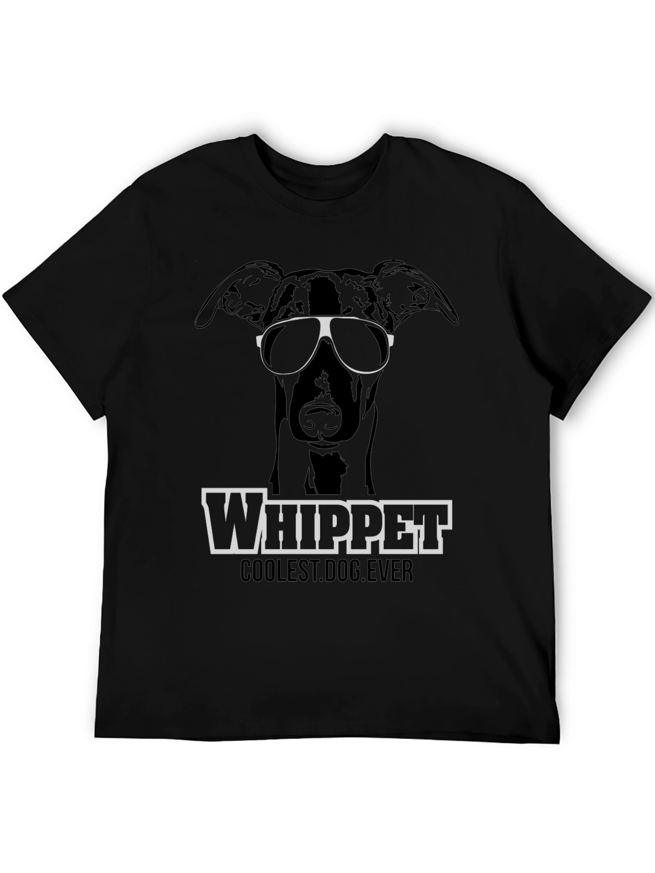 Cool Whippet Dog T-Shirt - Dog Lover Tee