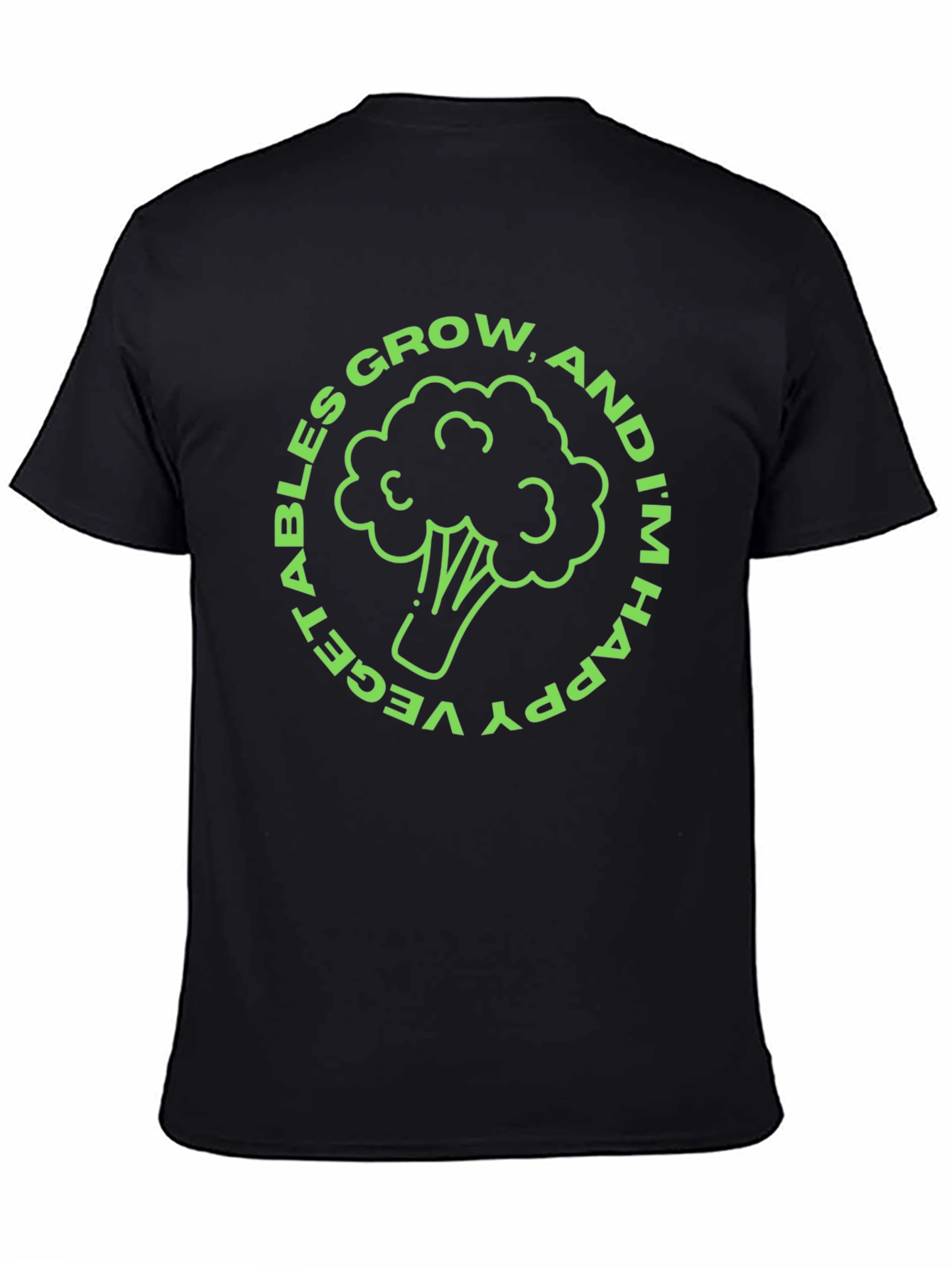 Vegetable Lover T-Shirt: Grow and Be Happy!