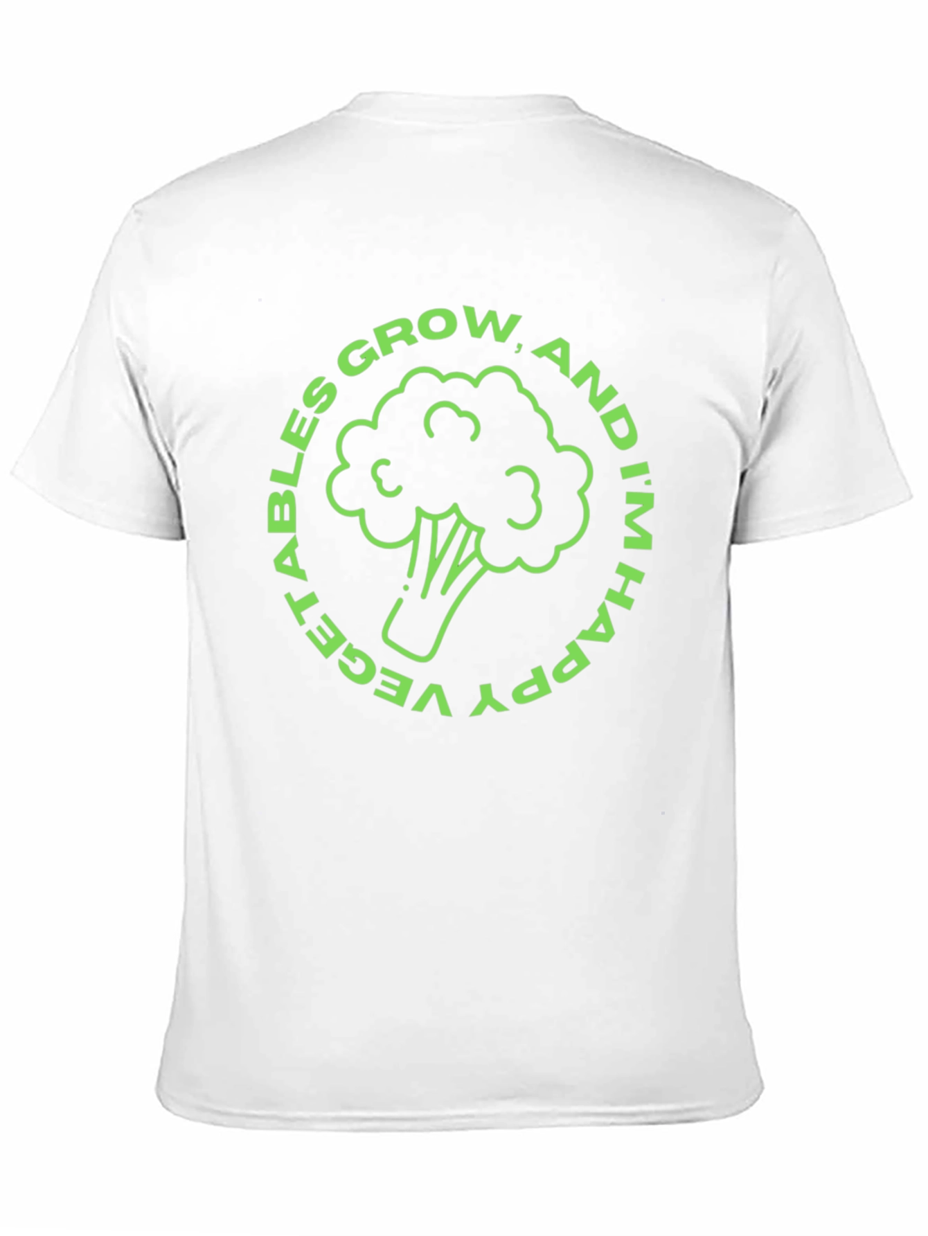 Vegetable Lover T-Shirt: Grow and Be Happy!