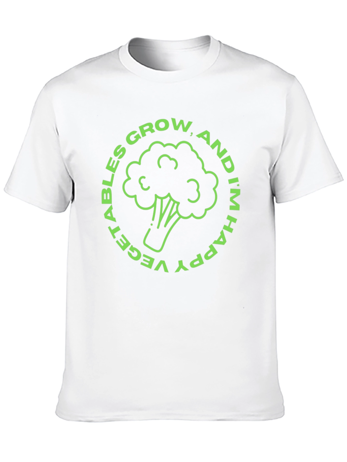 Vegetable Lover T-Shirt: Grow and Be Happy!