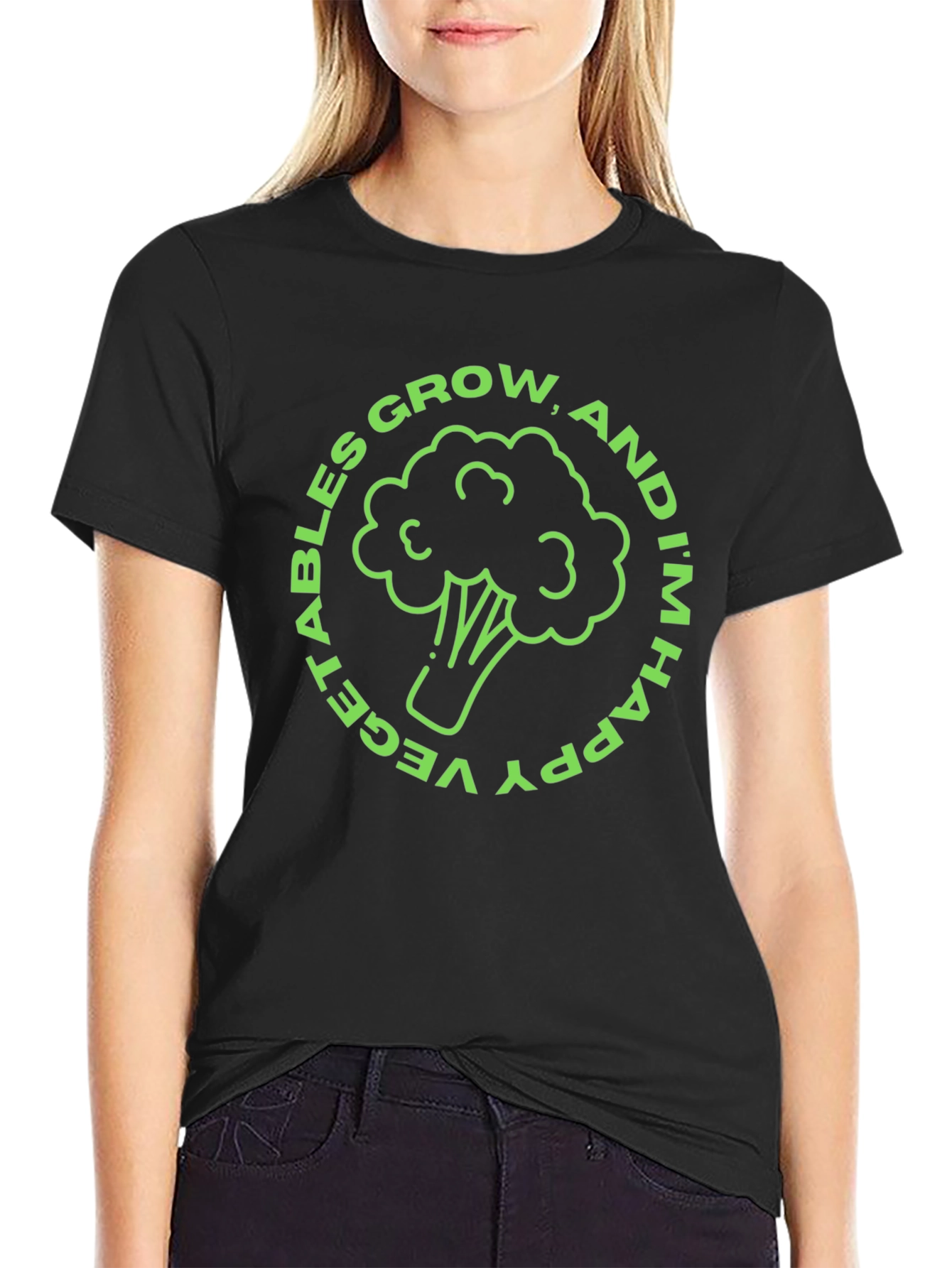 Vegetable Lover T-Shirt: Grow and Be Happy!