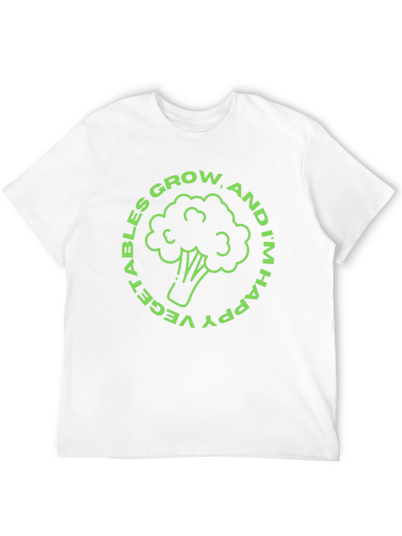 Vegetable Lover T-Shirt: Grow and Be Happy!