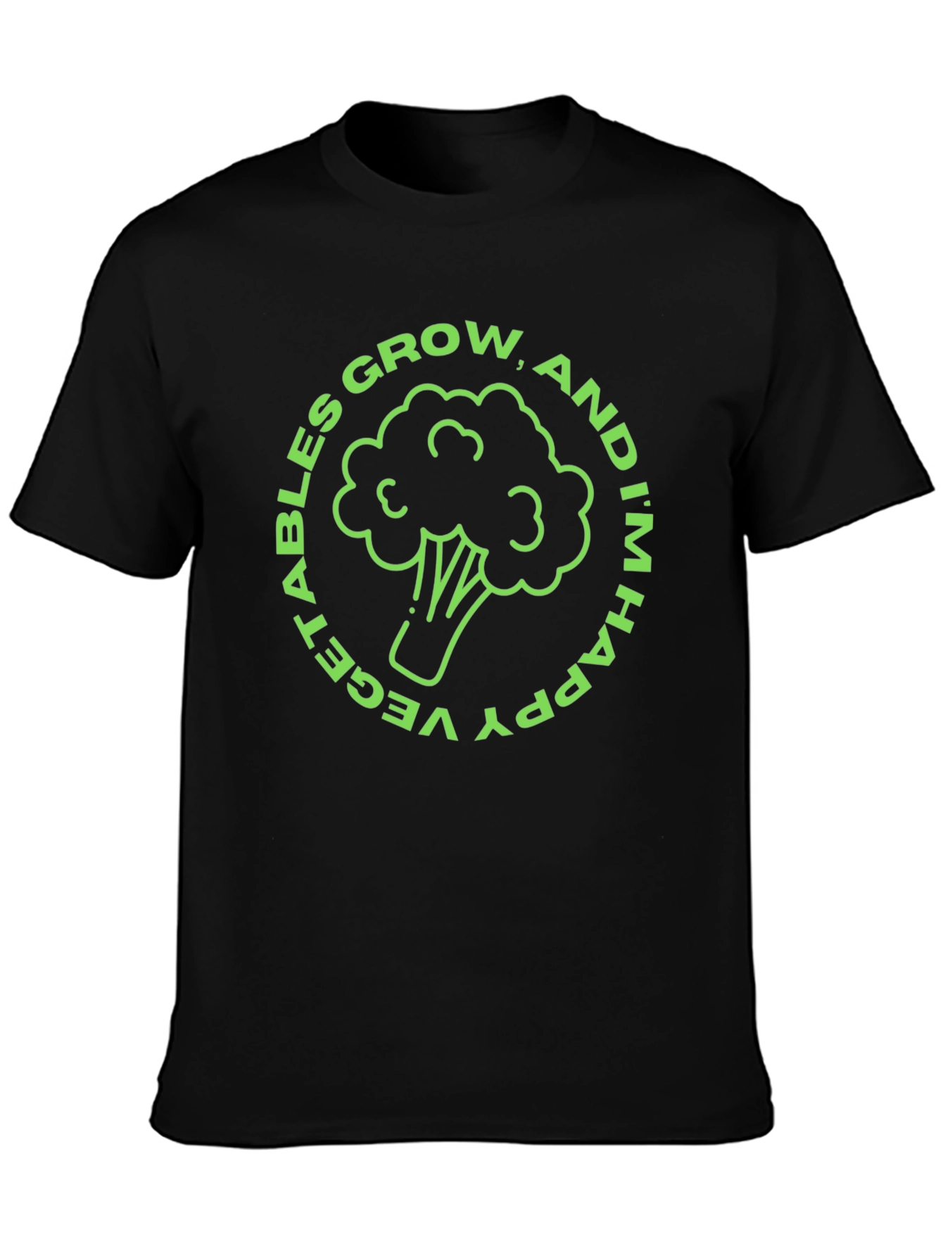 Vegetable Lover T-Shirt: Grow and Be Happy!