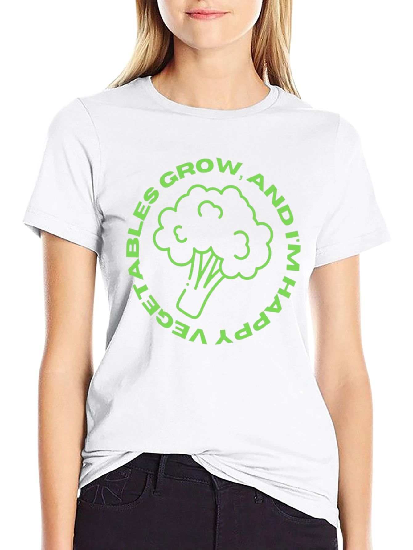 Vegetable Lover T-Shirt: Grow and Be Happy!