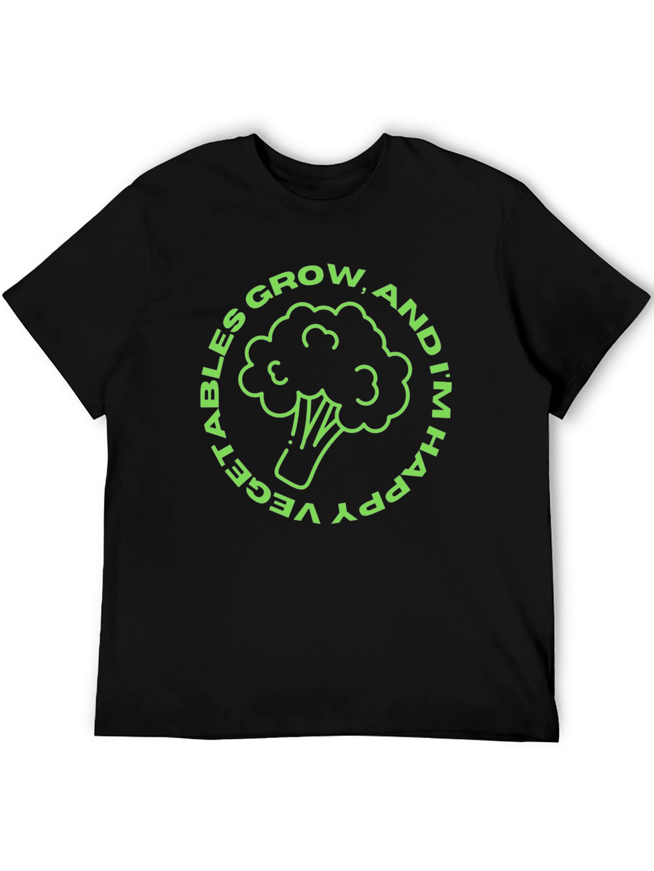 Vegetable Lover T-Shirt: Grow and Be Happy!