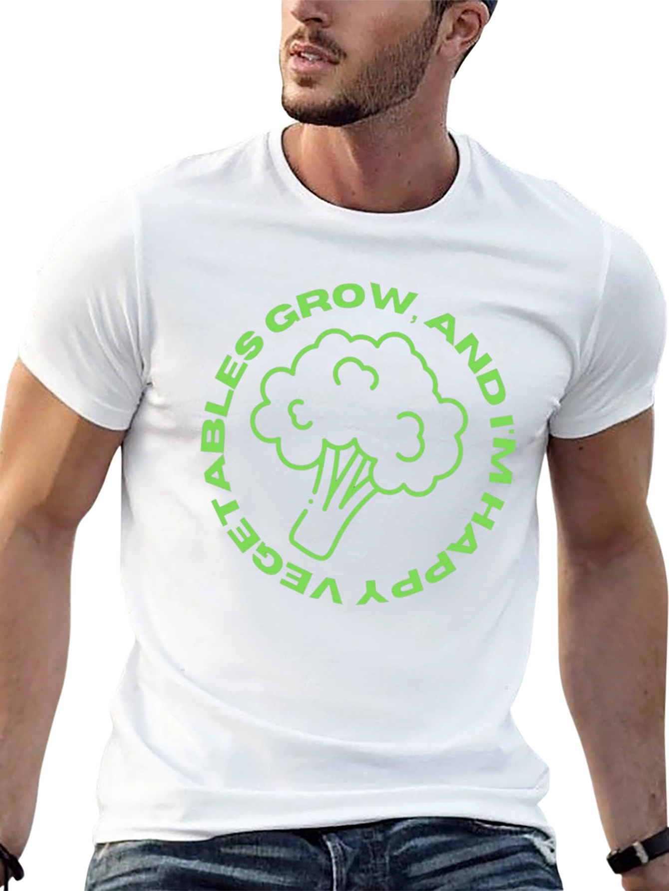 Vegetable Lover T-Shirt: Grow and Be Happy!