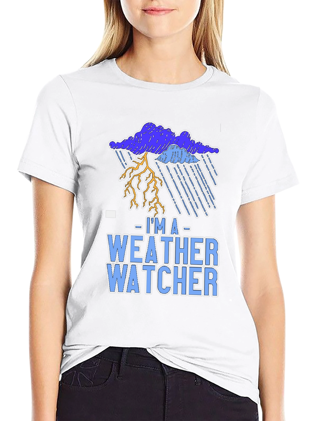 Weather Watcher Graphic Tee - Storm Design
