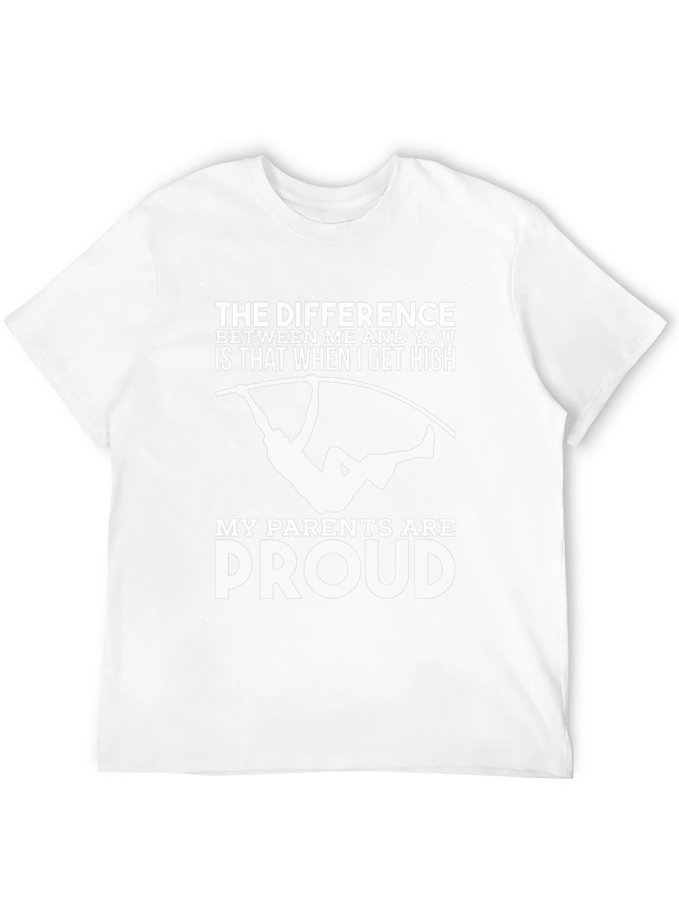 Funny Pole Vault T-Shirt: My Parents Are Proud