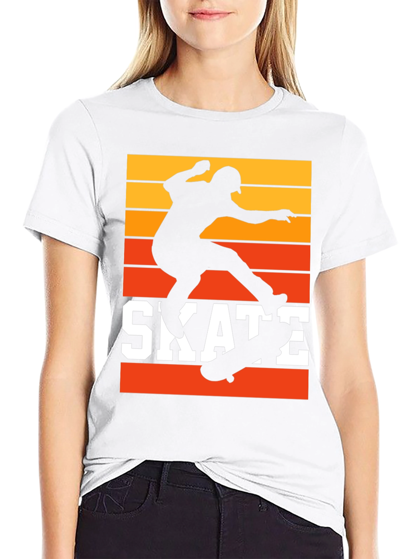 Retro Skate T-Shirt - Cool Skater Design