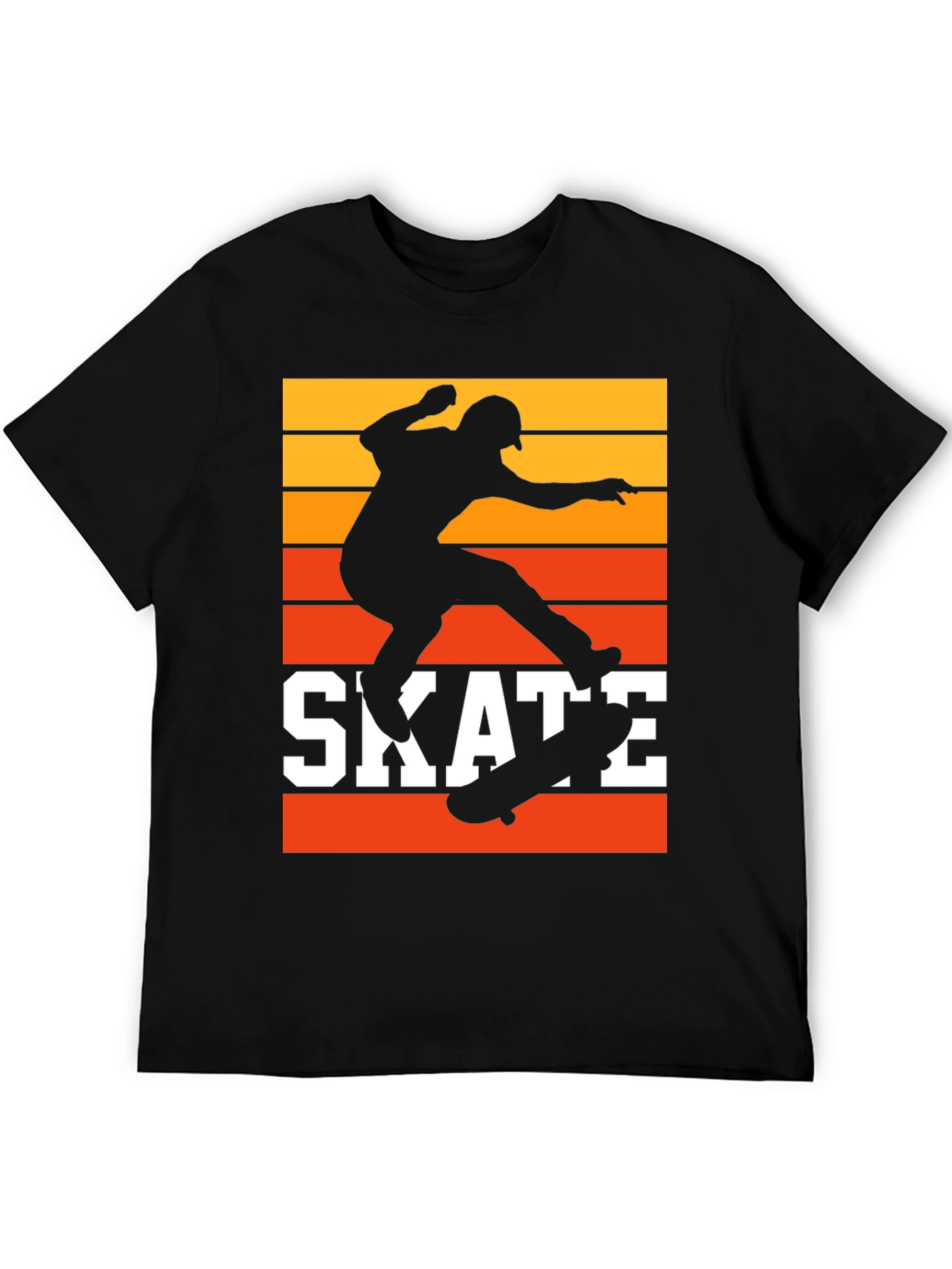 Retro Skate T-Shirt - Cool Skater Design