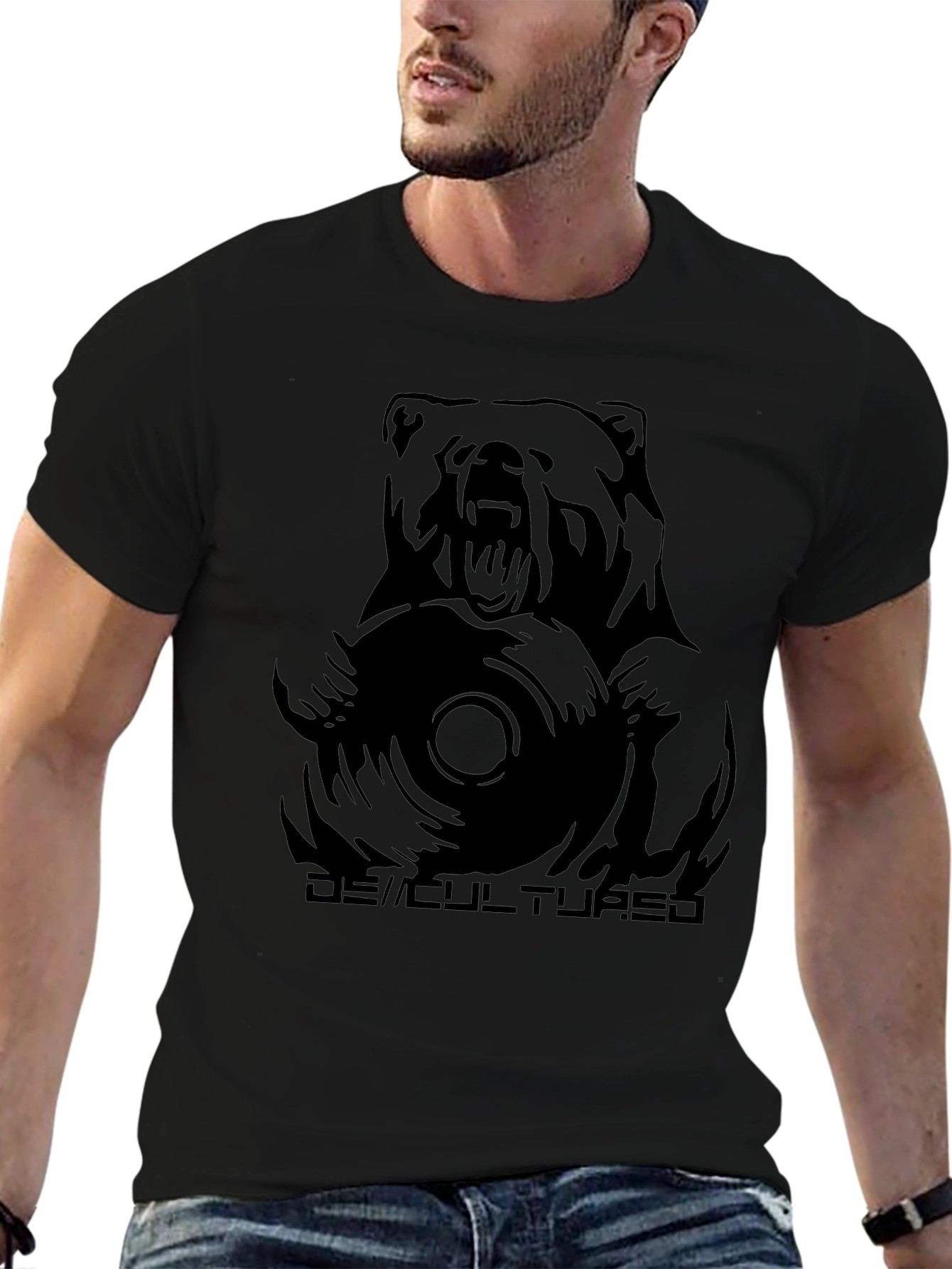Black Bear DJ Graphic Tee - Demicultured