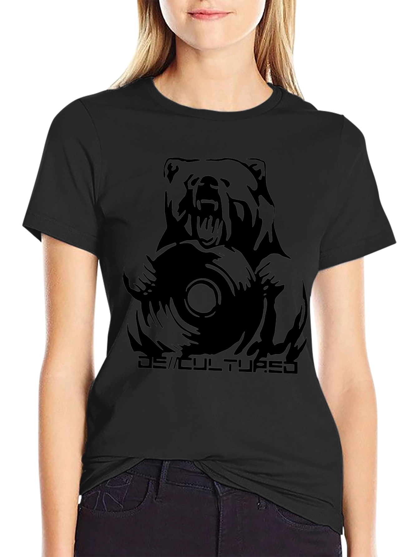 Black Bear DJ Graphic Tee - Demicultured