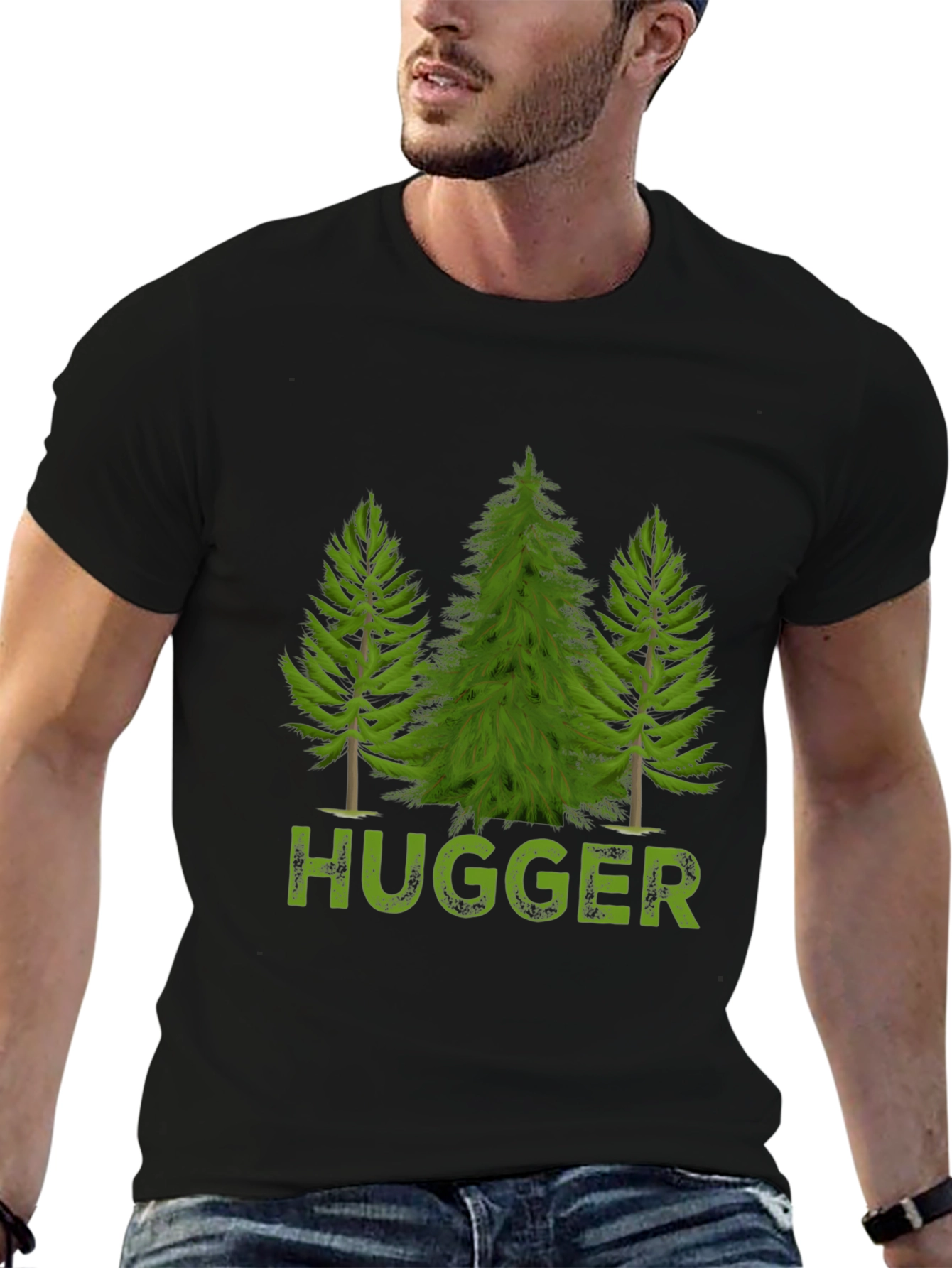 Tree Hugger Graphic Tee - Nature Lovers Gift