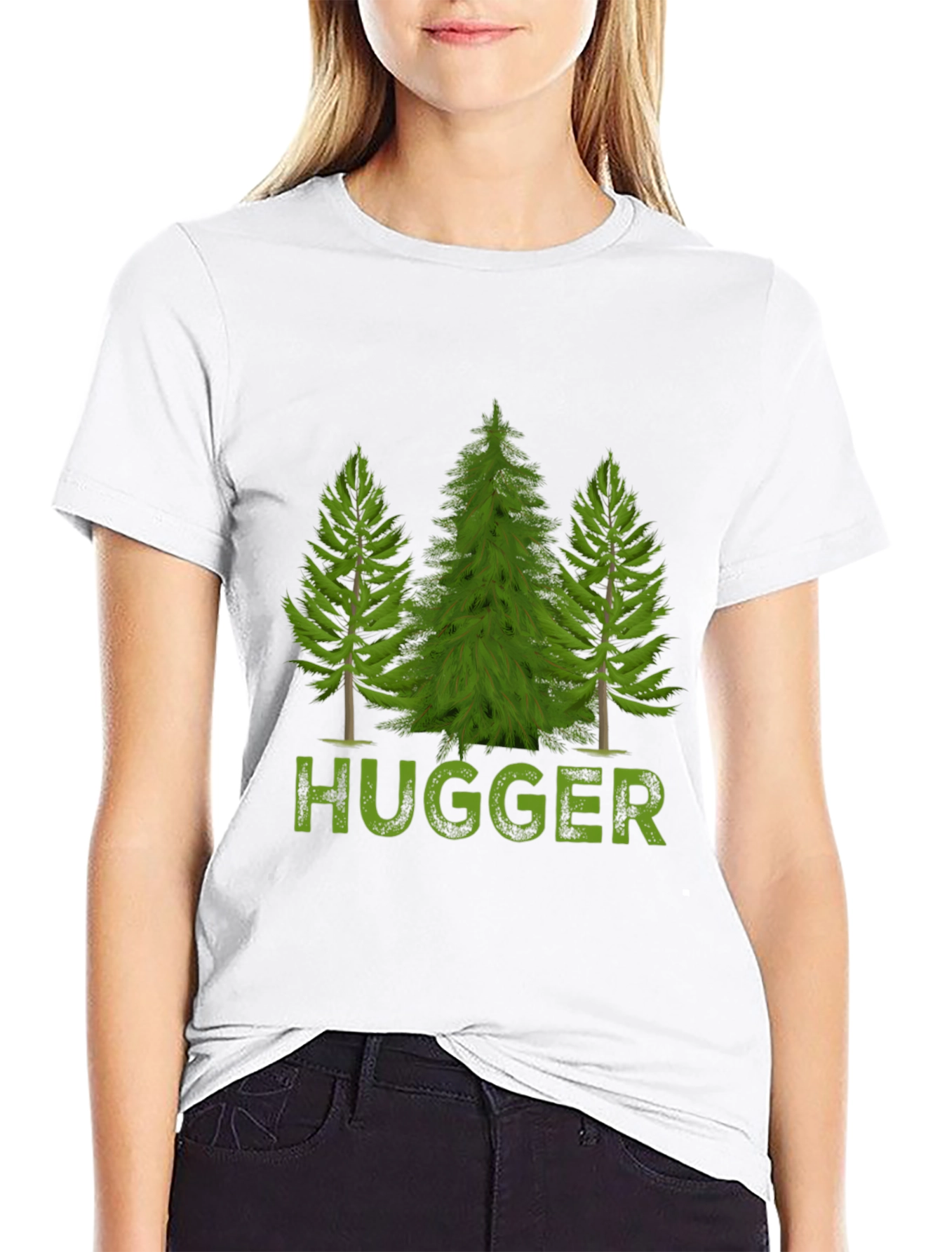Tree Hugger Graphic Tee - Nature Lovers Gift