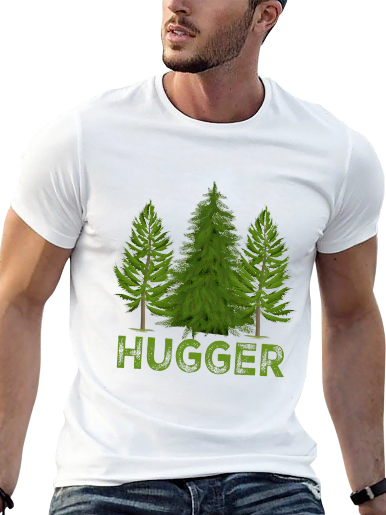 Tree Hugger Graphic Tee - Nature Lovers Gift